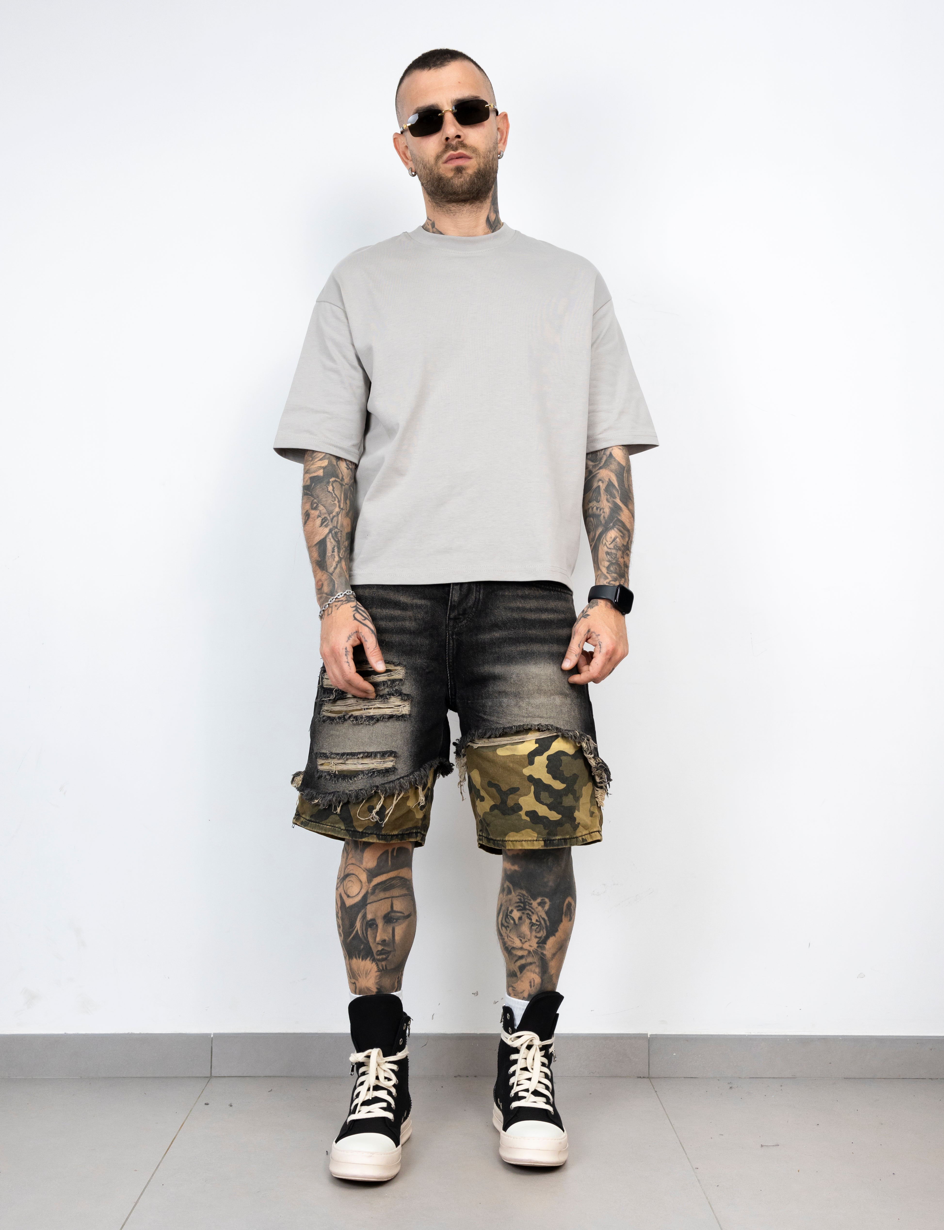T-shirt crop PD