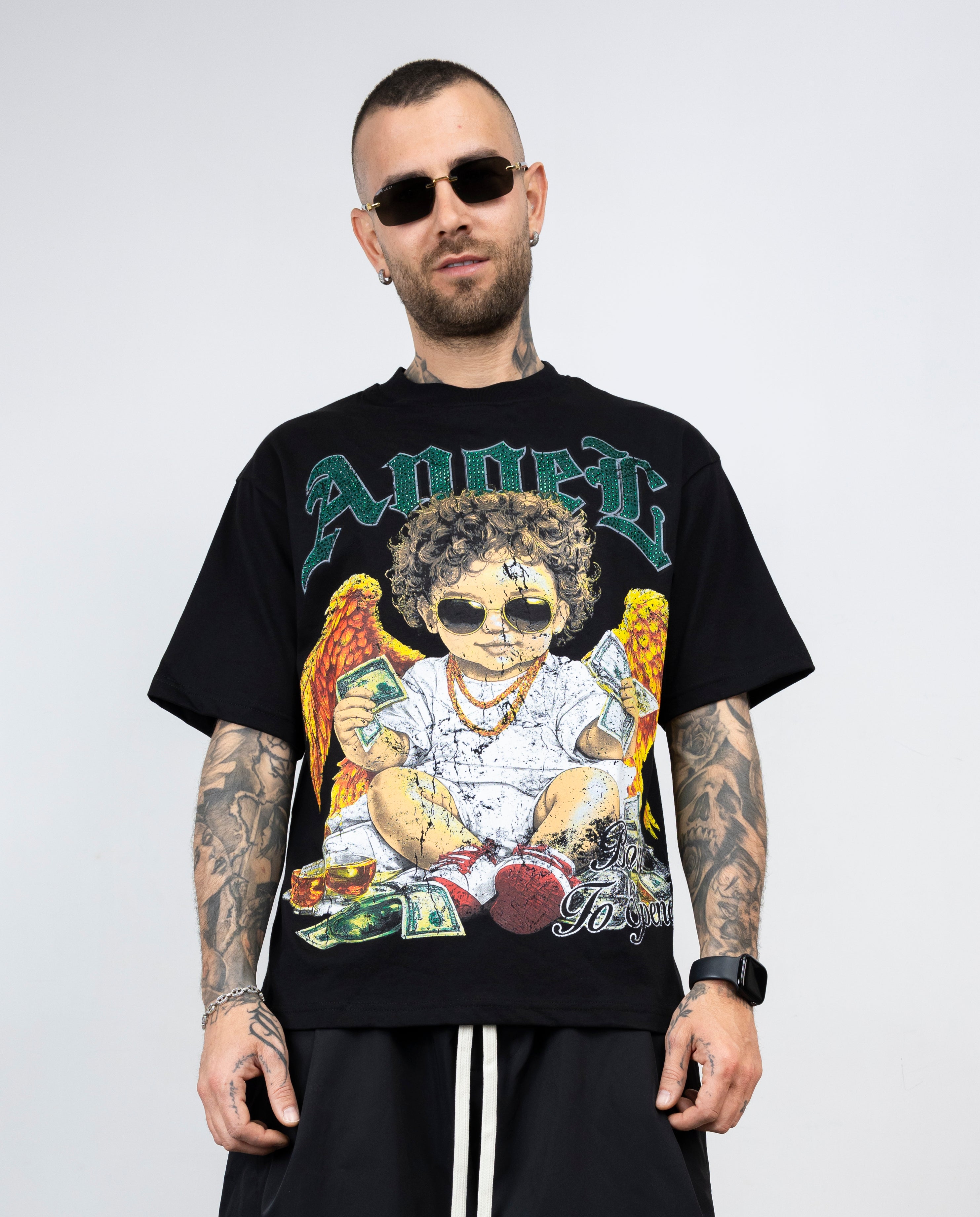 T-shirt children strass