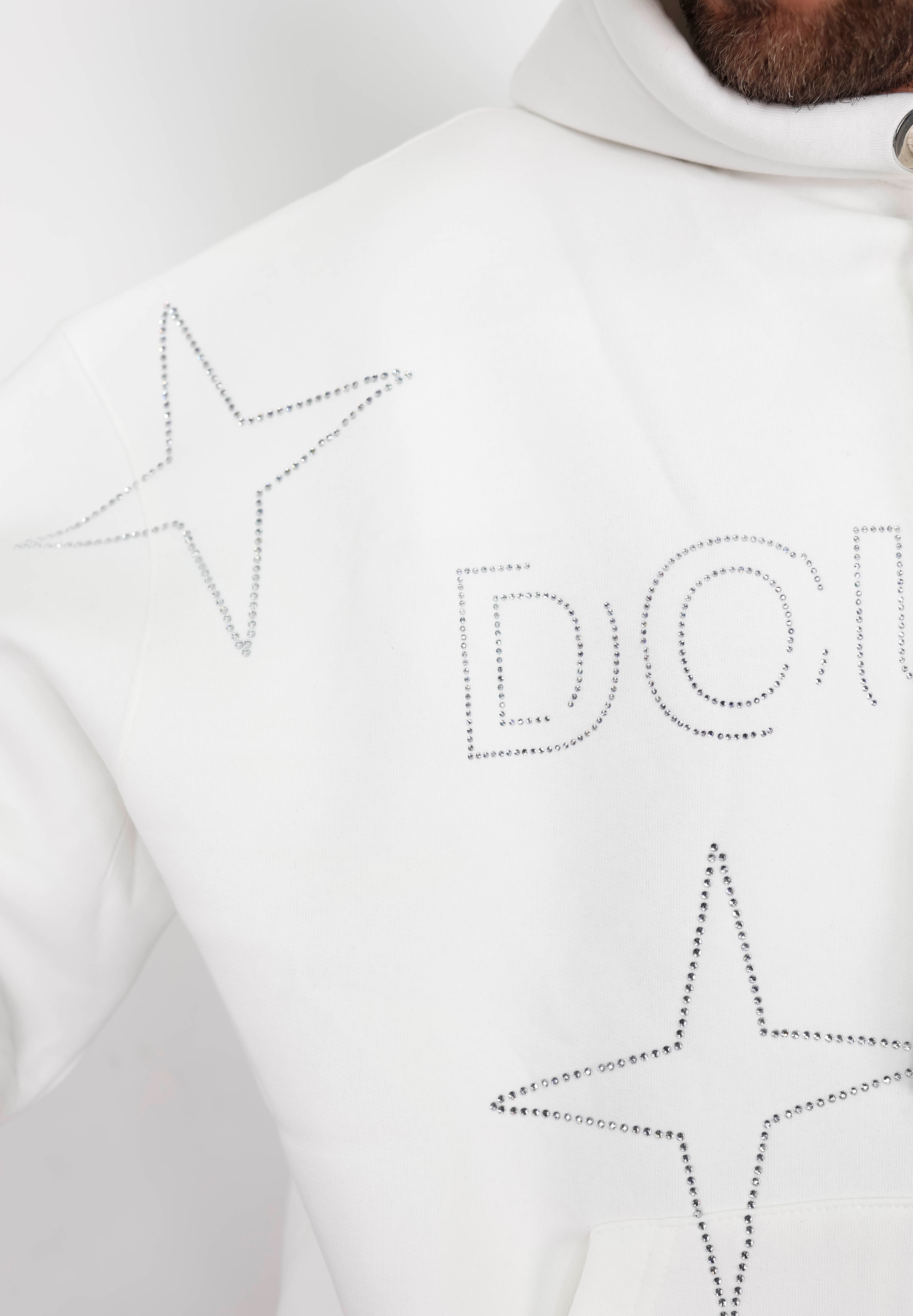 Felpa star strass