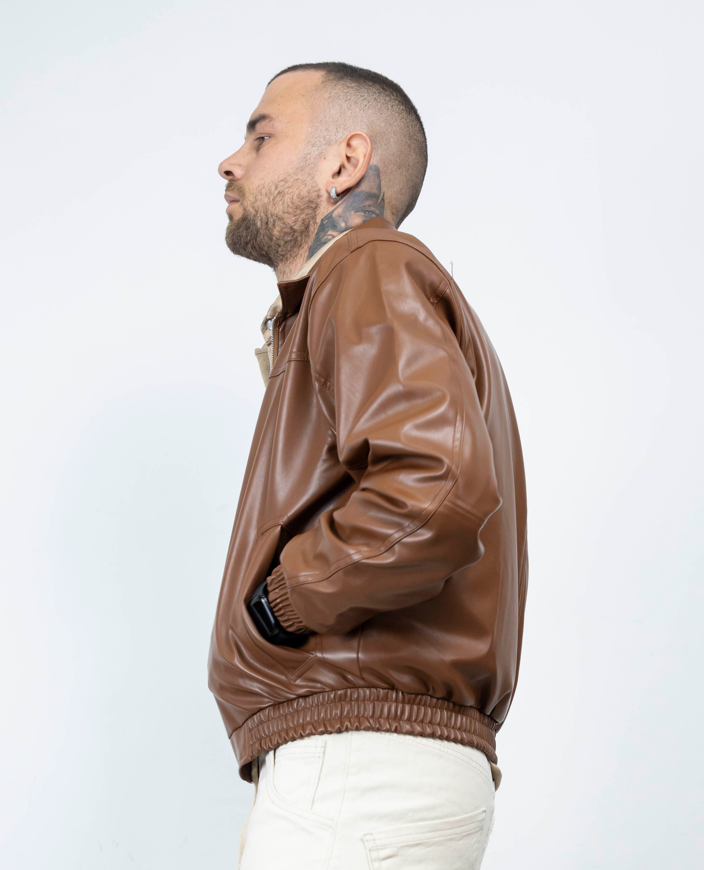 Chiodo eco pelle mnml