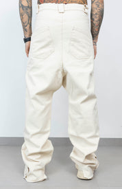 Pant over laccio