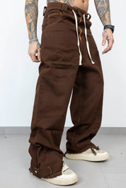 Pant over laccio