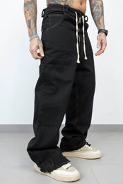 Pant over laccio
