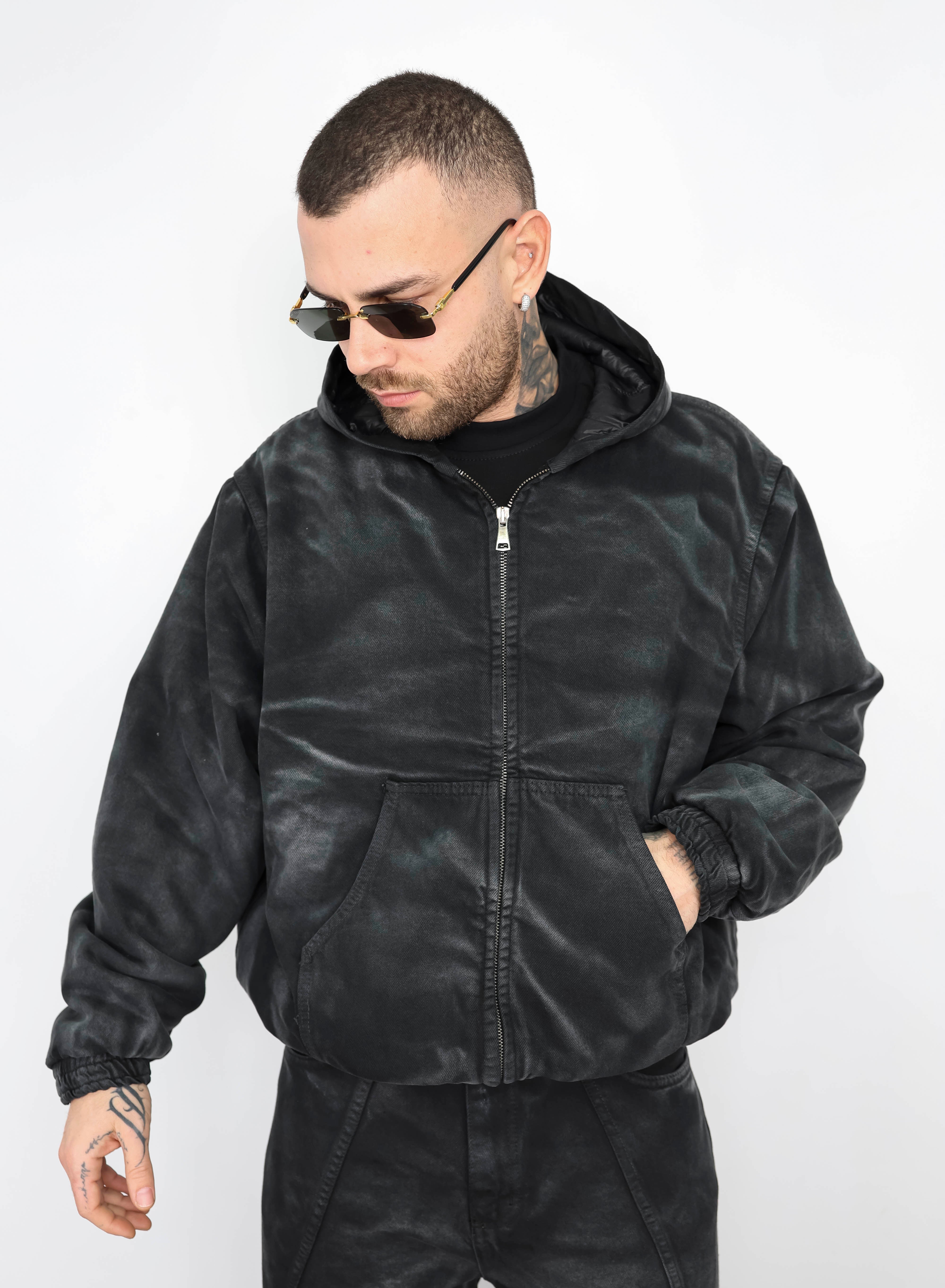 Coordinato con giubbino grey