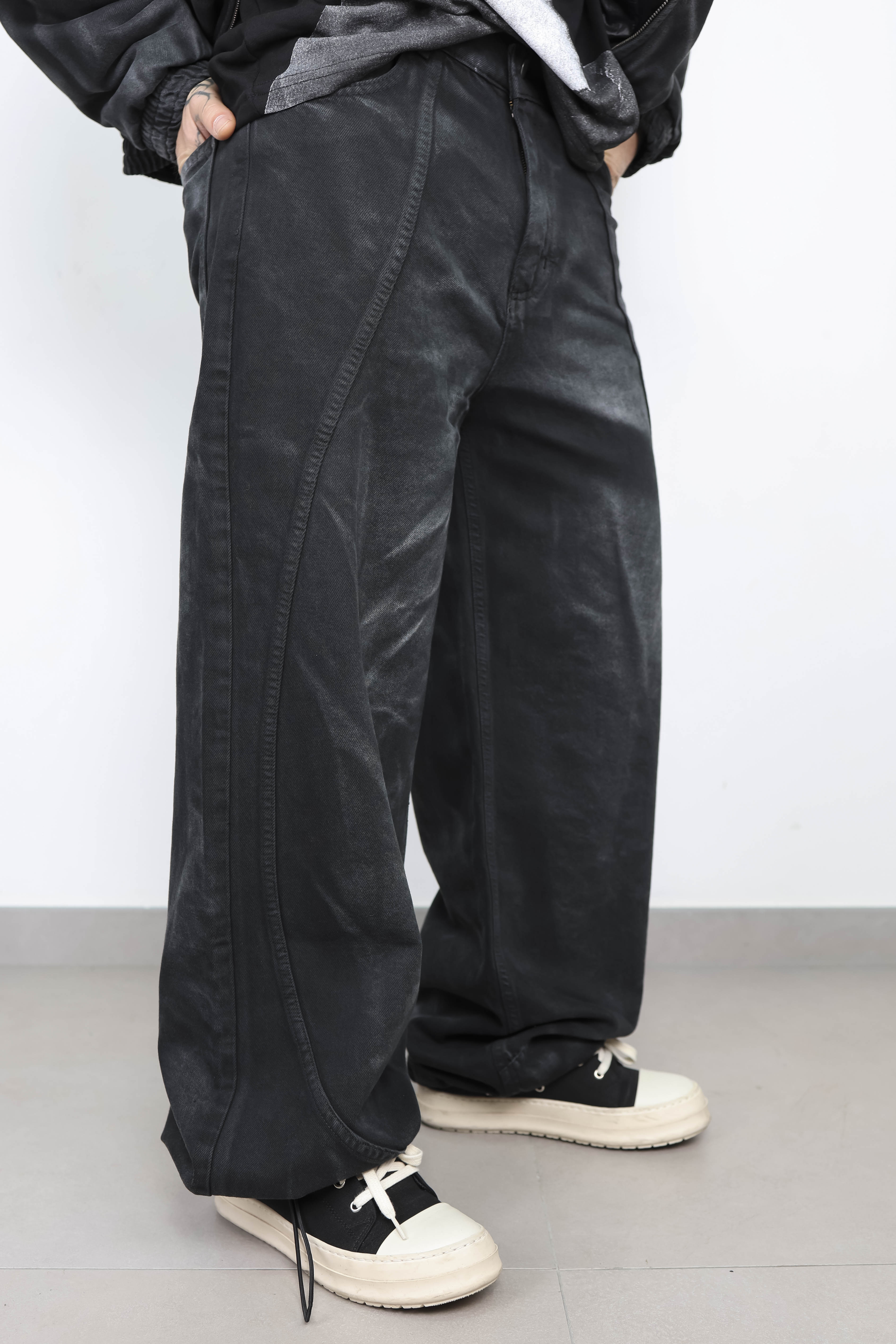 Coordinato con giubbino grey