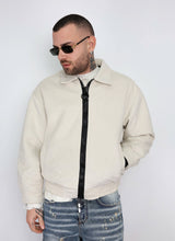 Jacket velluto zip