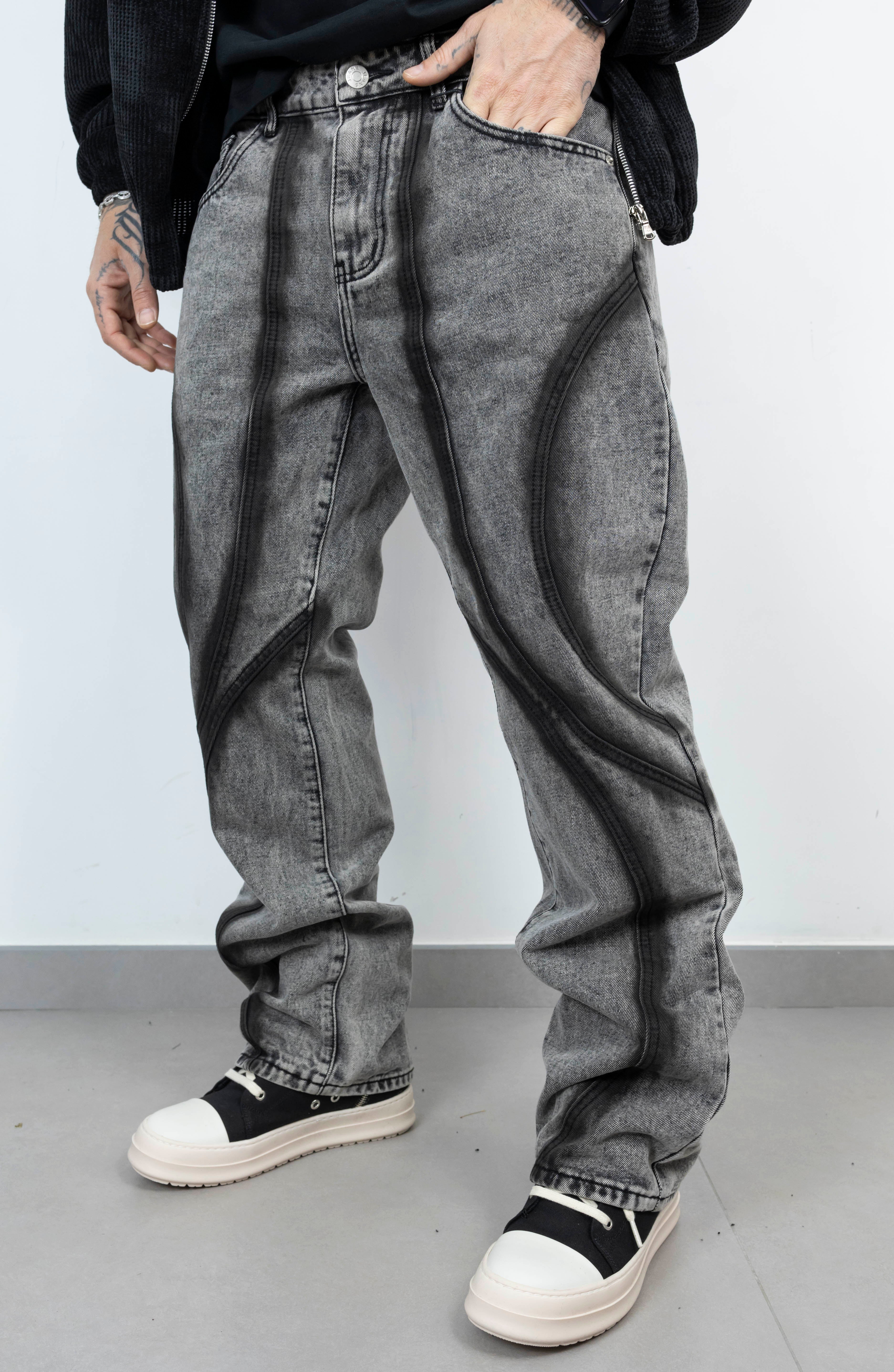 Baggy always cuciture black