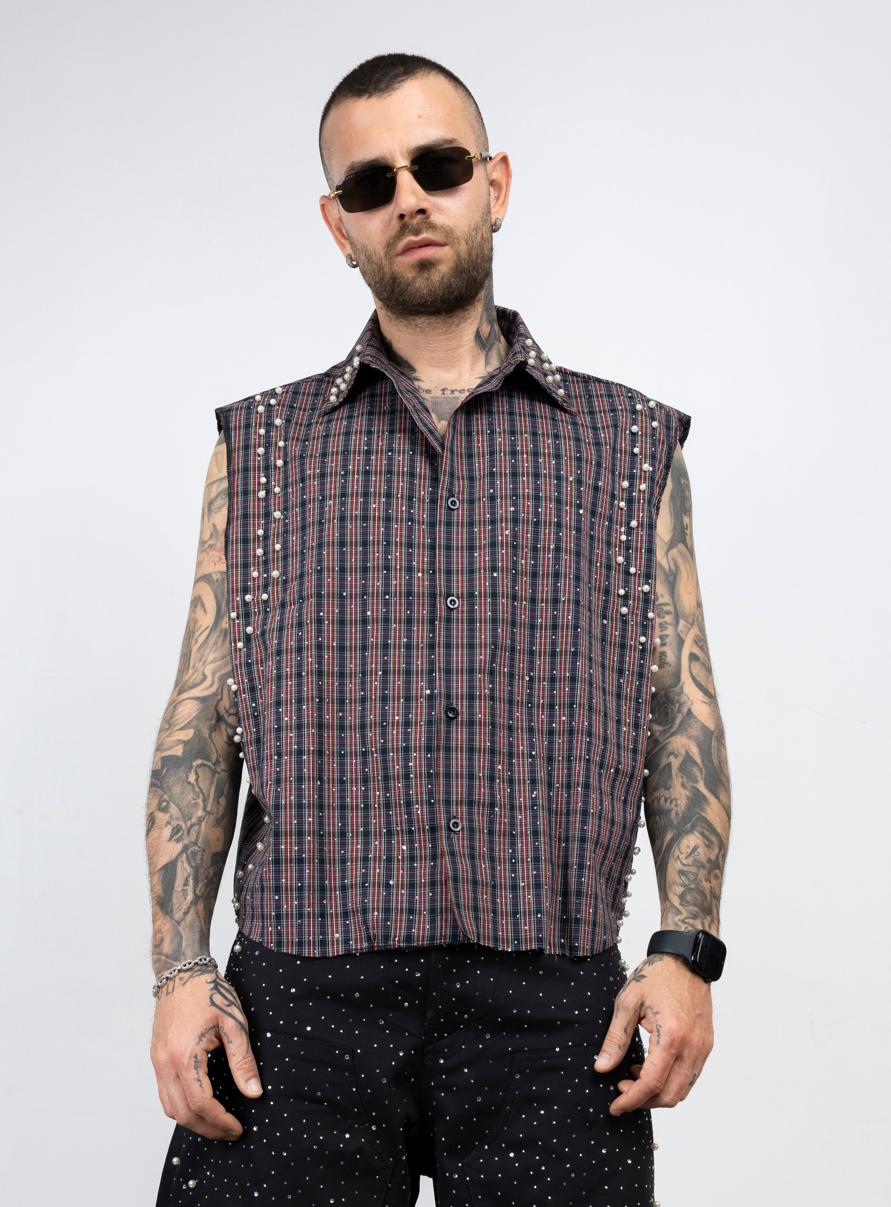 Camicia quadri diamond