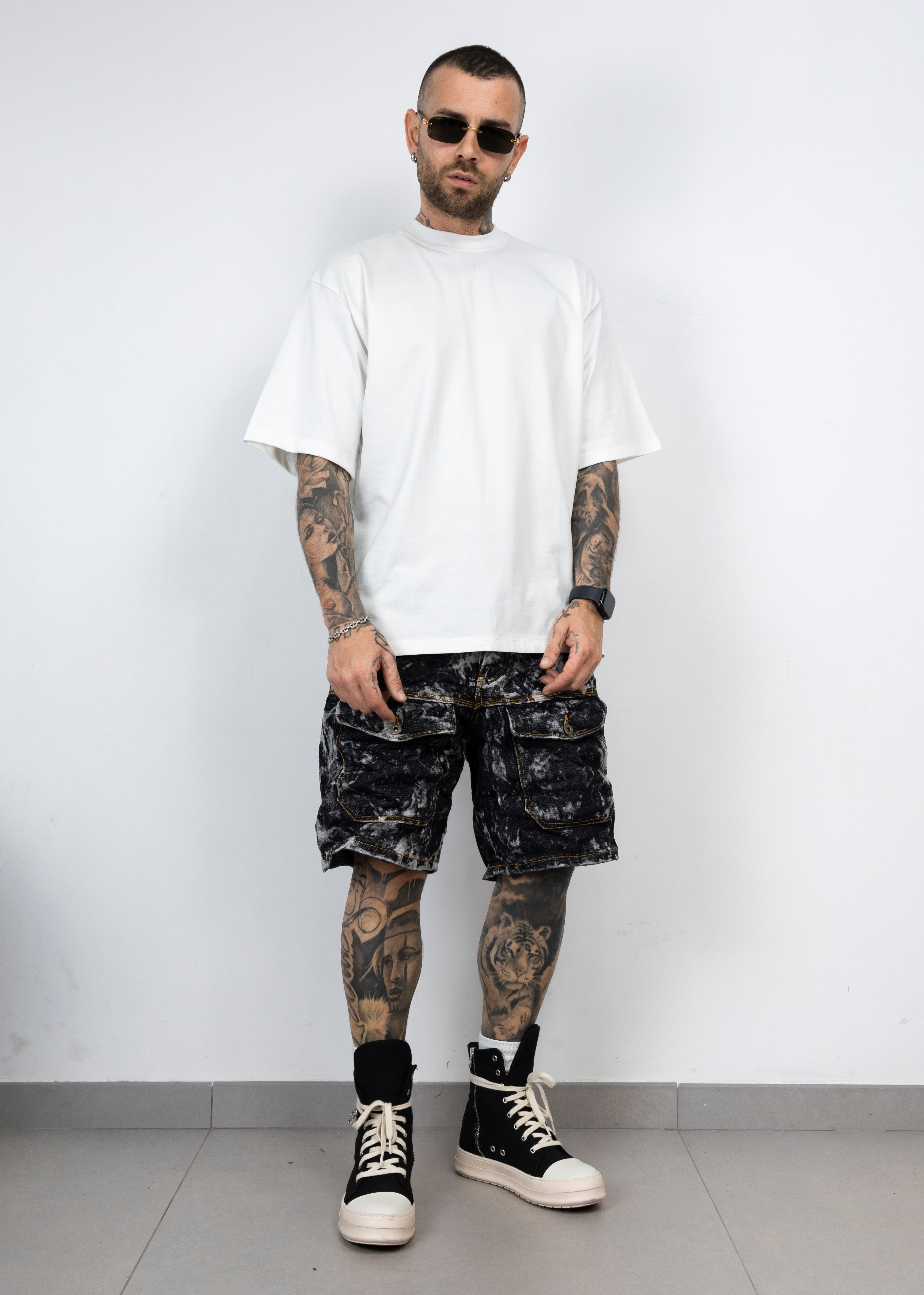 Short osaka task grey