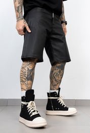 Short spalmato black