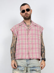 Camicia giromanica quadri