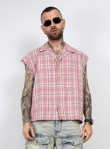 Camicia giromanica quadri
