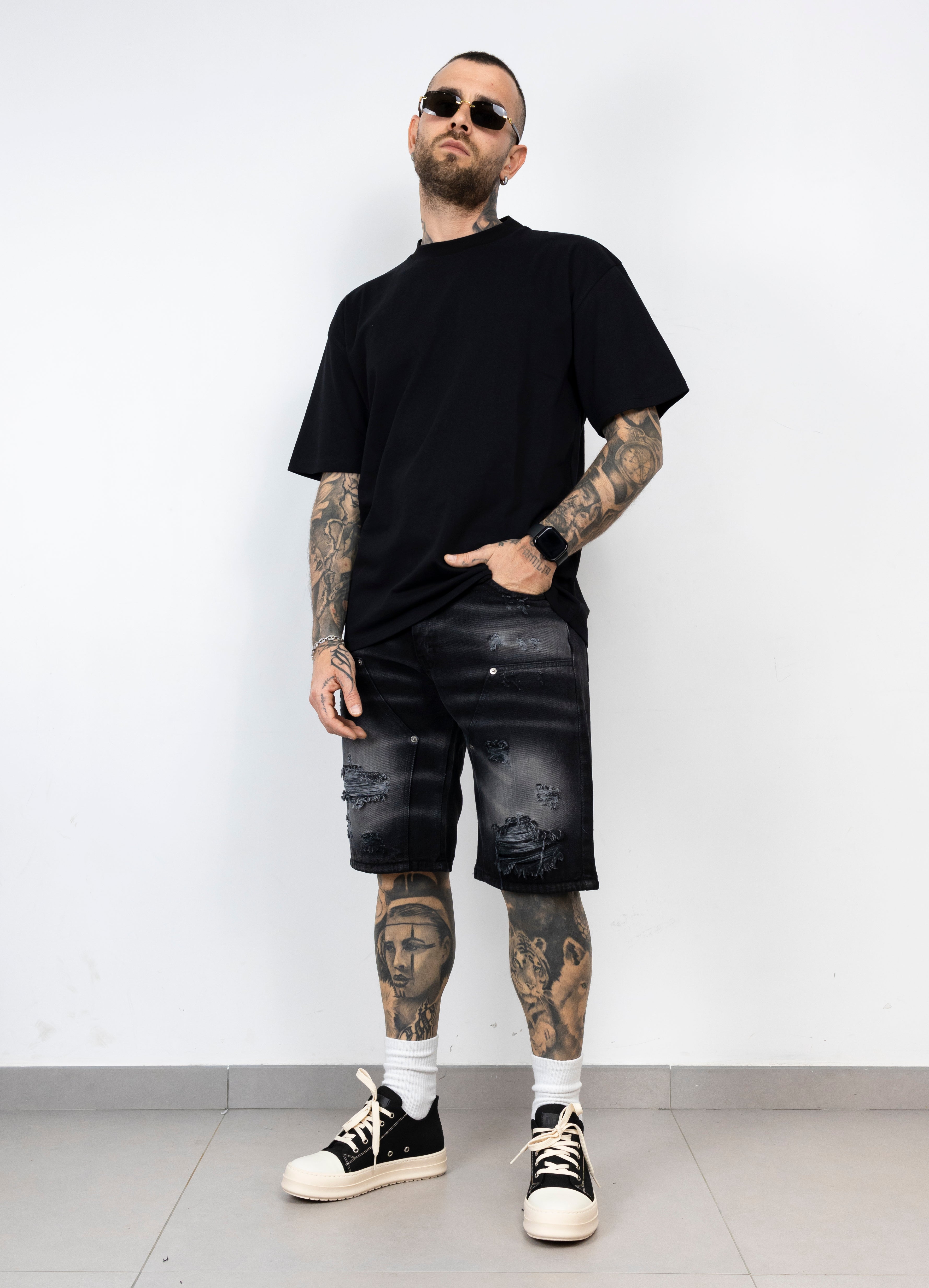 Bermuda carpenter sfumato black