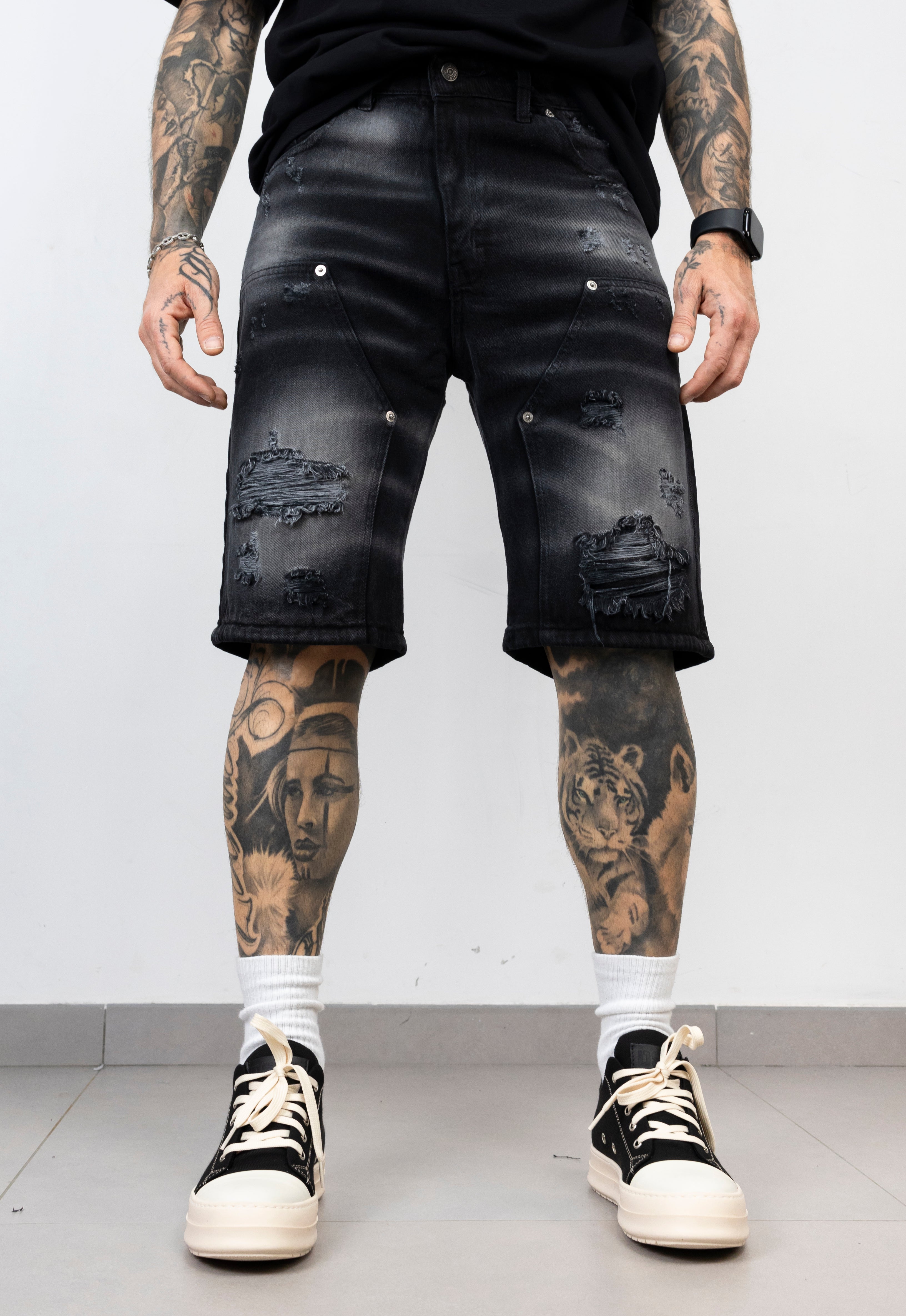 Bermuda carpenter sfumato black