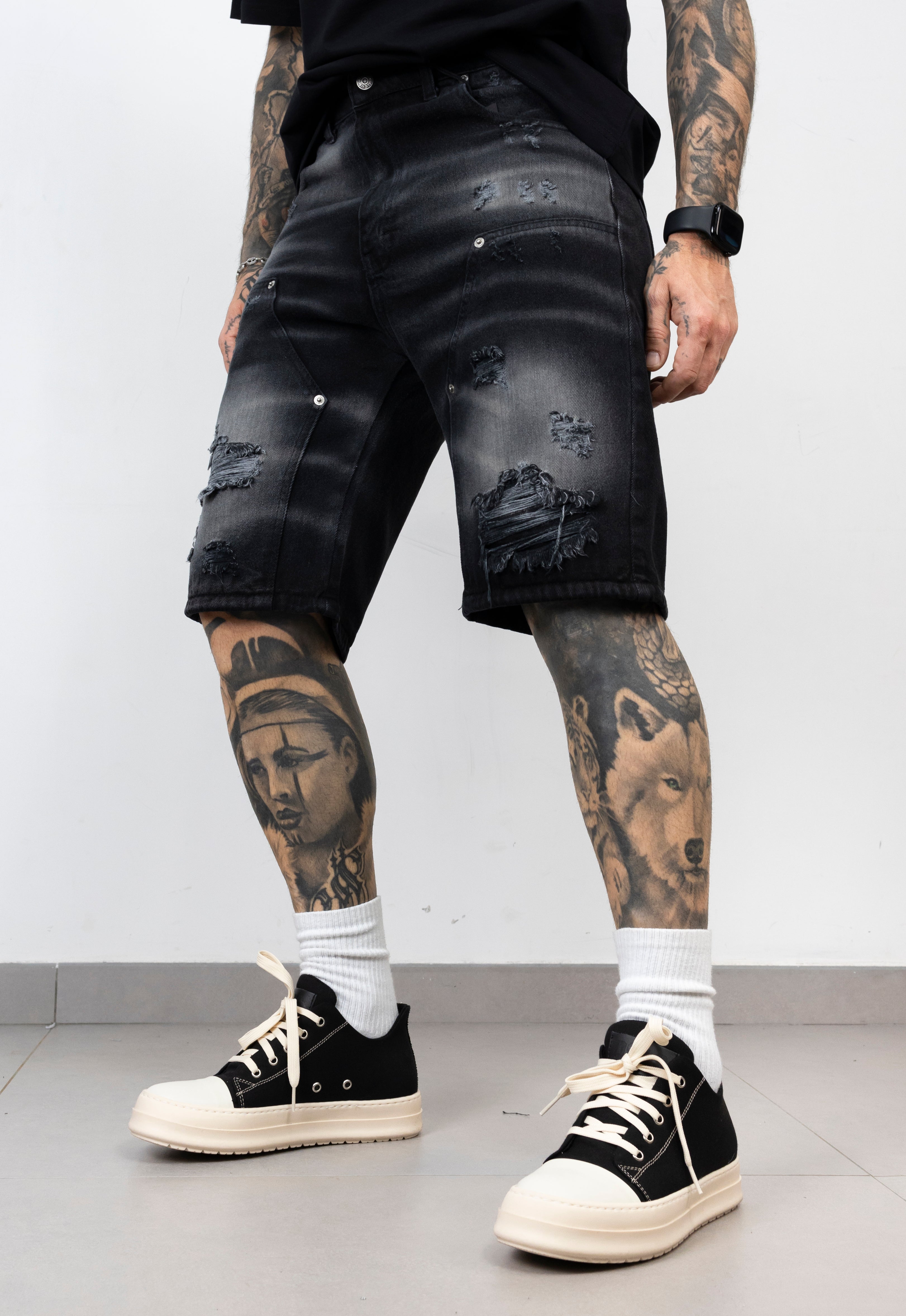 Bermuda carpenter sfumato black