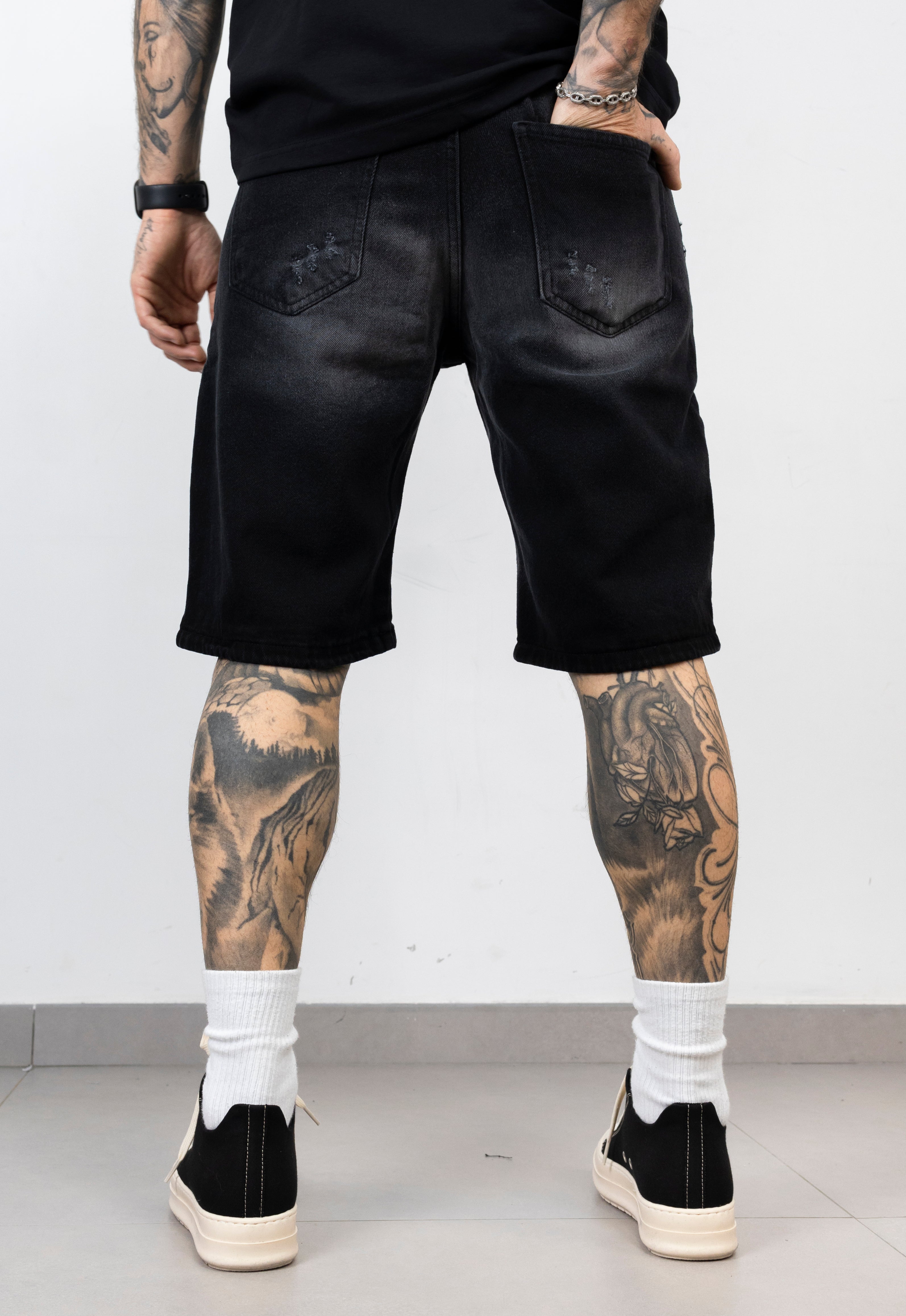 Bermuda carpenter sfumato black