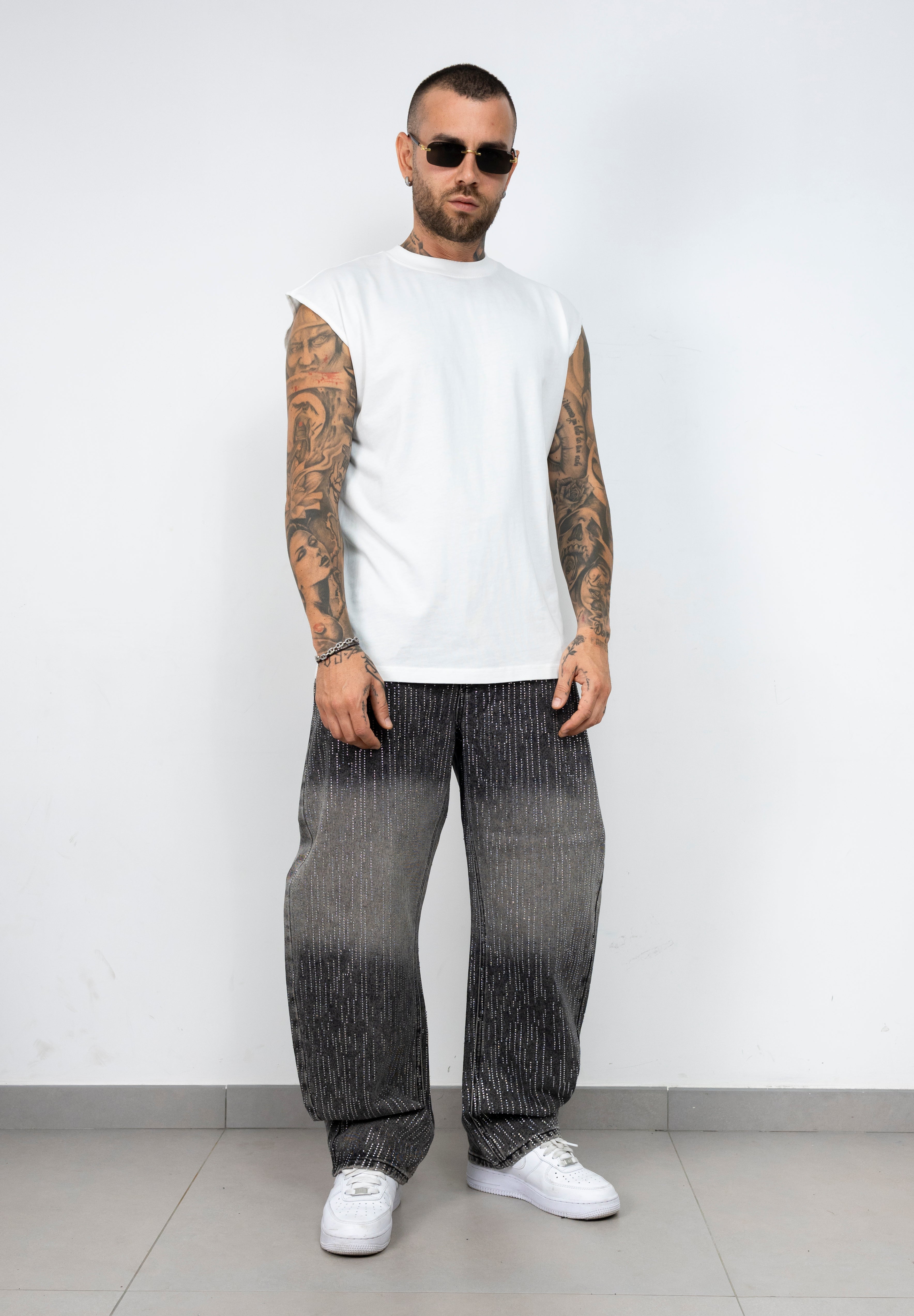 T-shirt smanicata oversize NEW