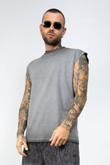 T-shirt smanicata oversize NEW