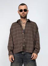 Camicia Oversize a Quadri