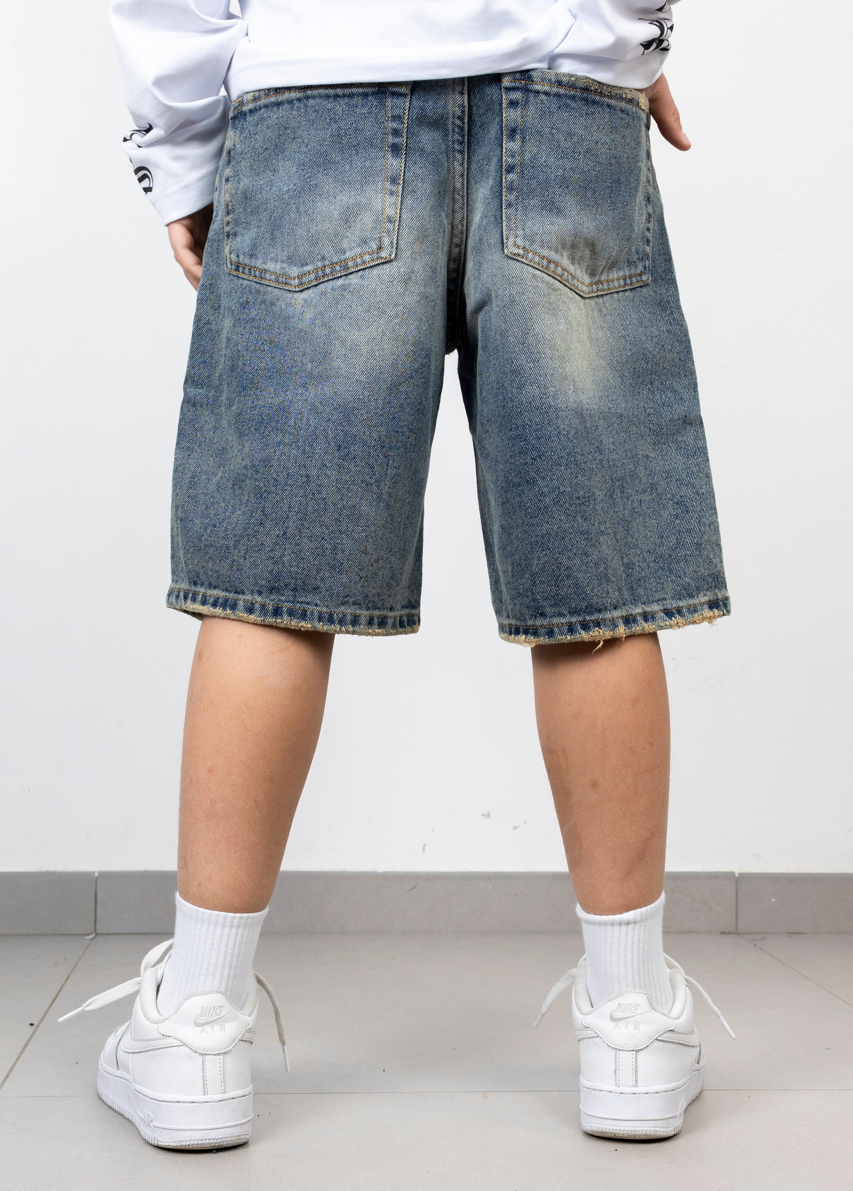 Short sabbiato paris junior