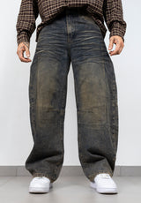 Jeans Wide Leg Vintage Denim