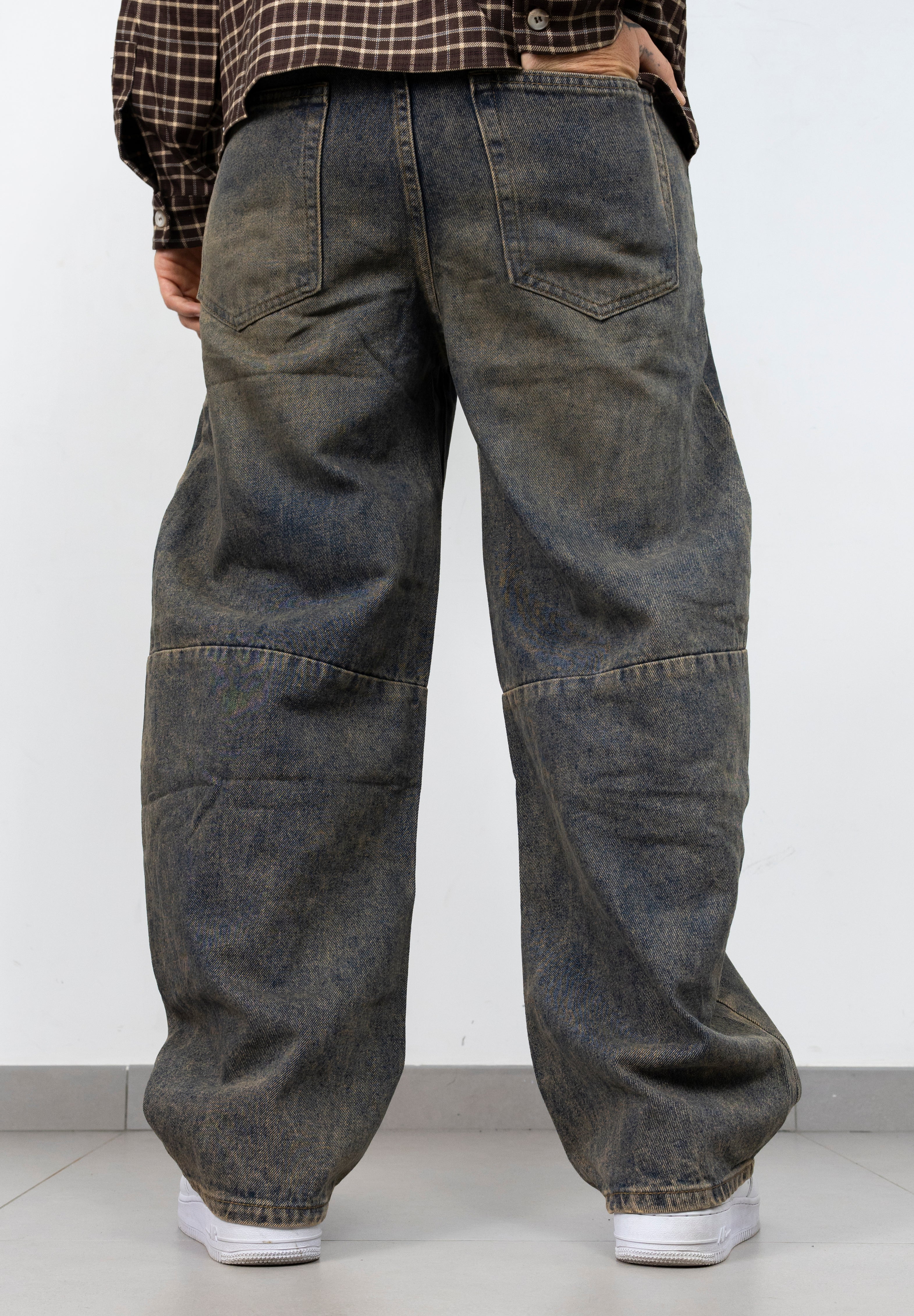 Jeans Wide Leg Vintage Denim