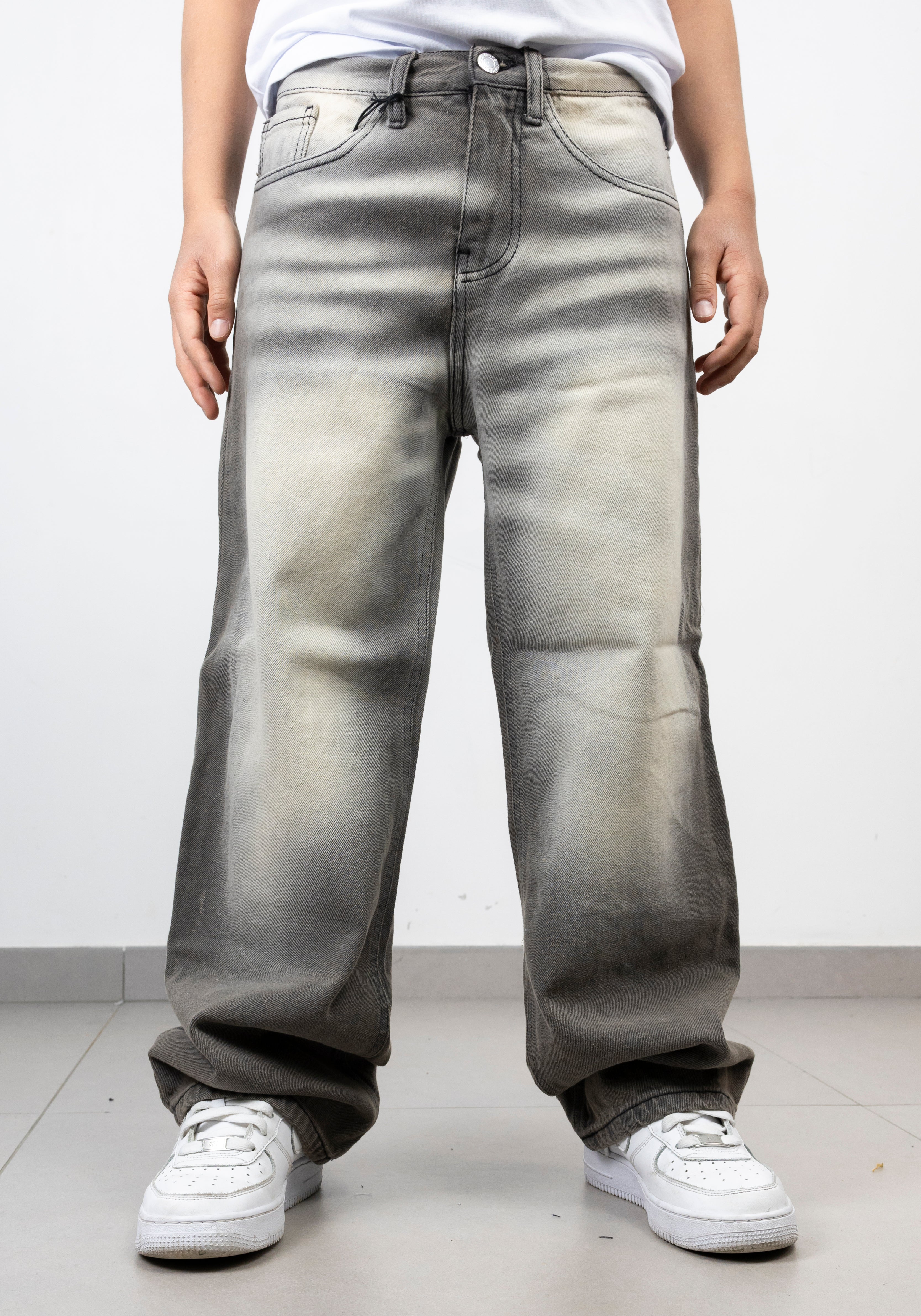 Baggy sfumato grey junior