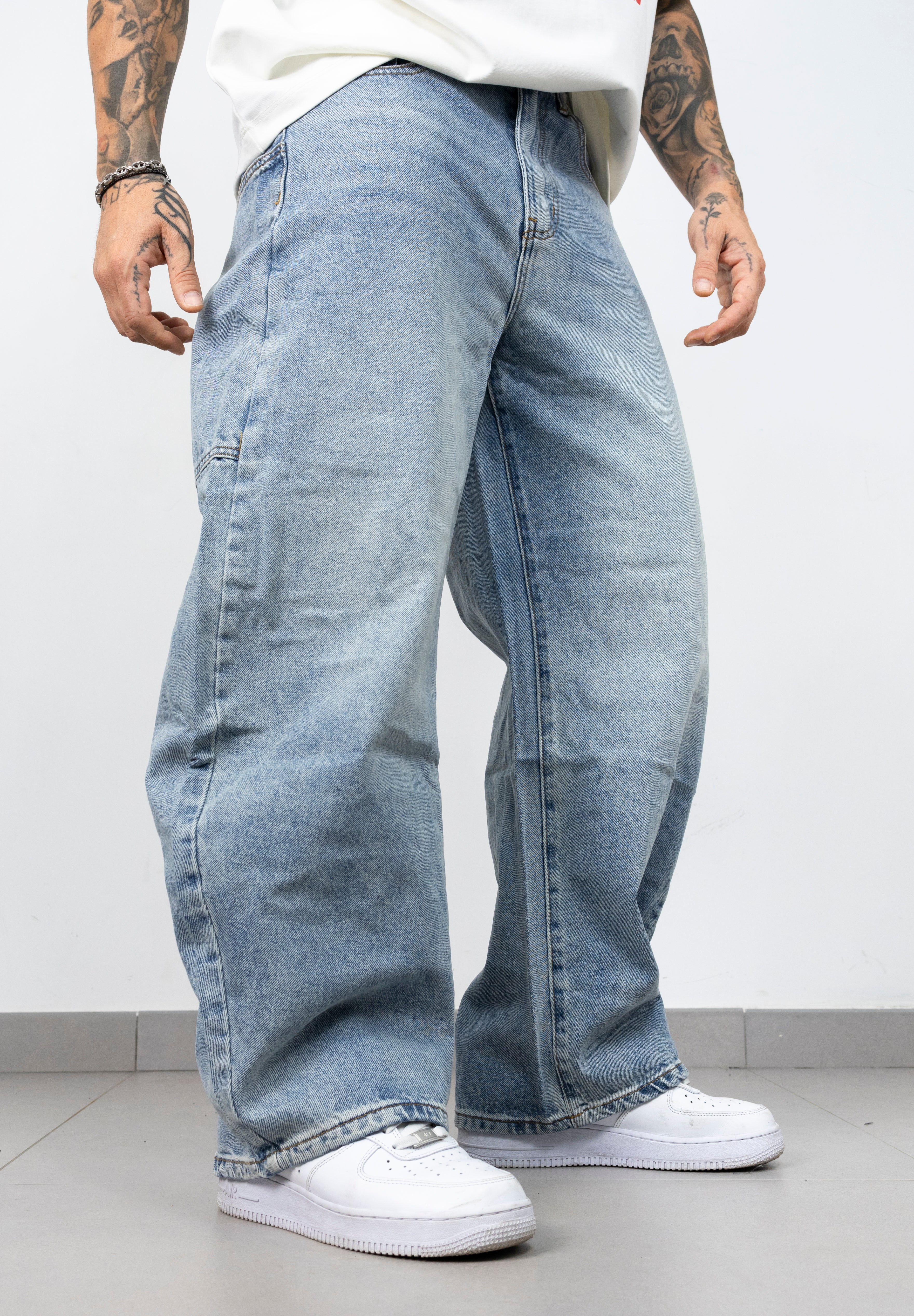 Jeans Wide Leg Sky Vintage