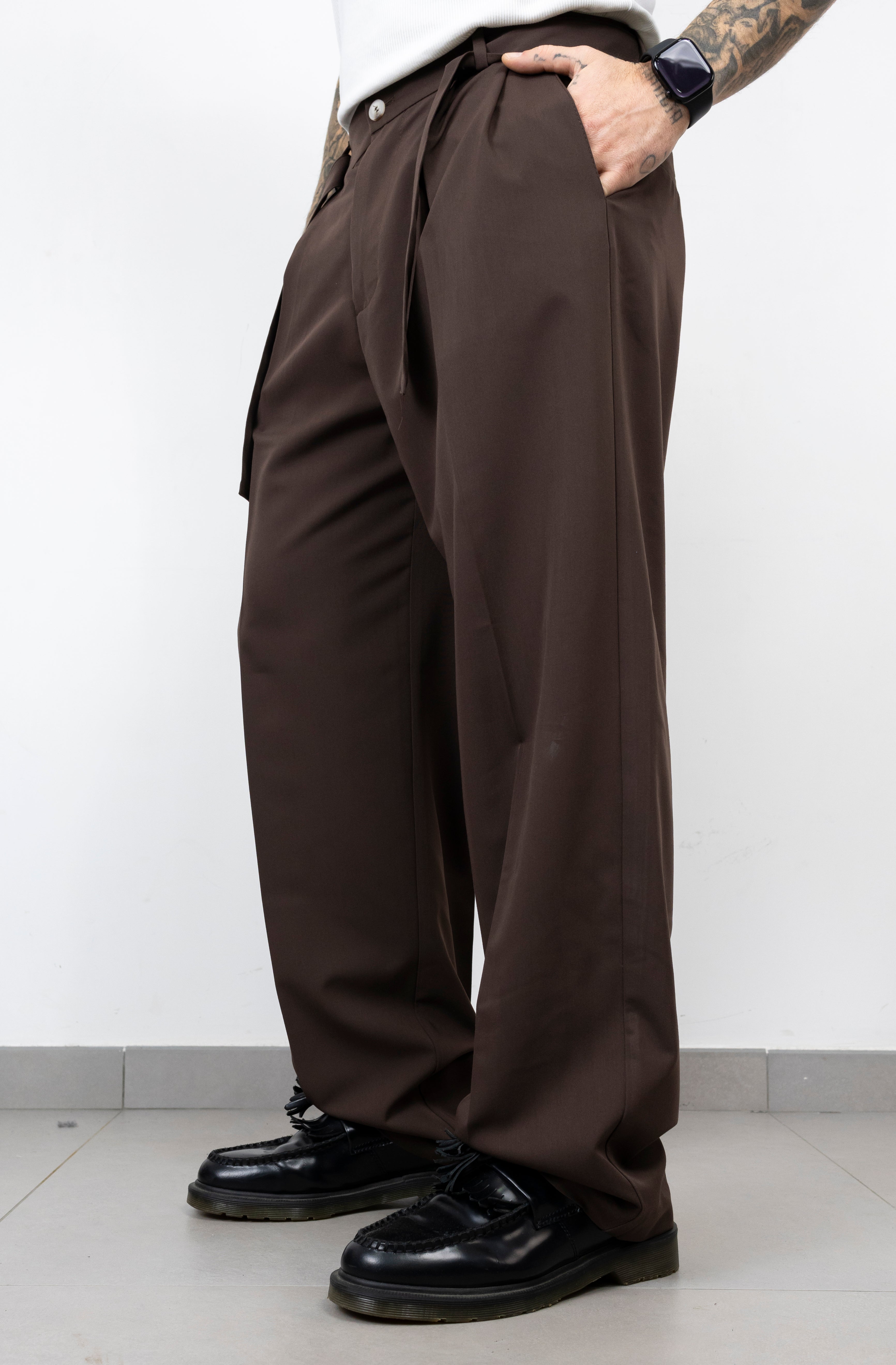 Pant elegant belt new