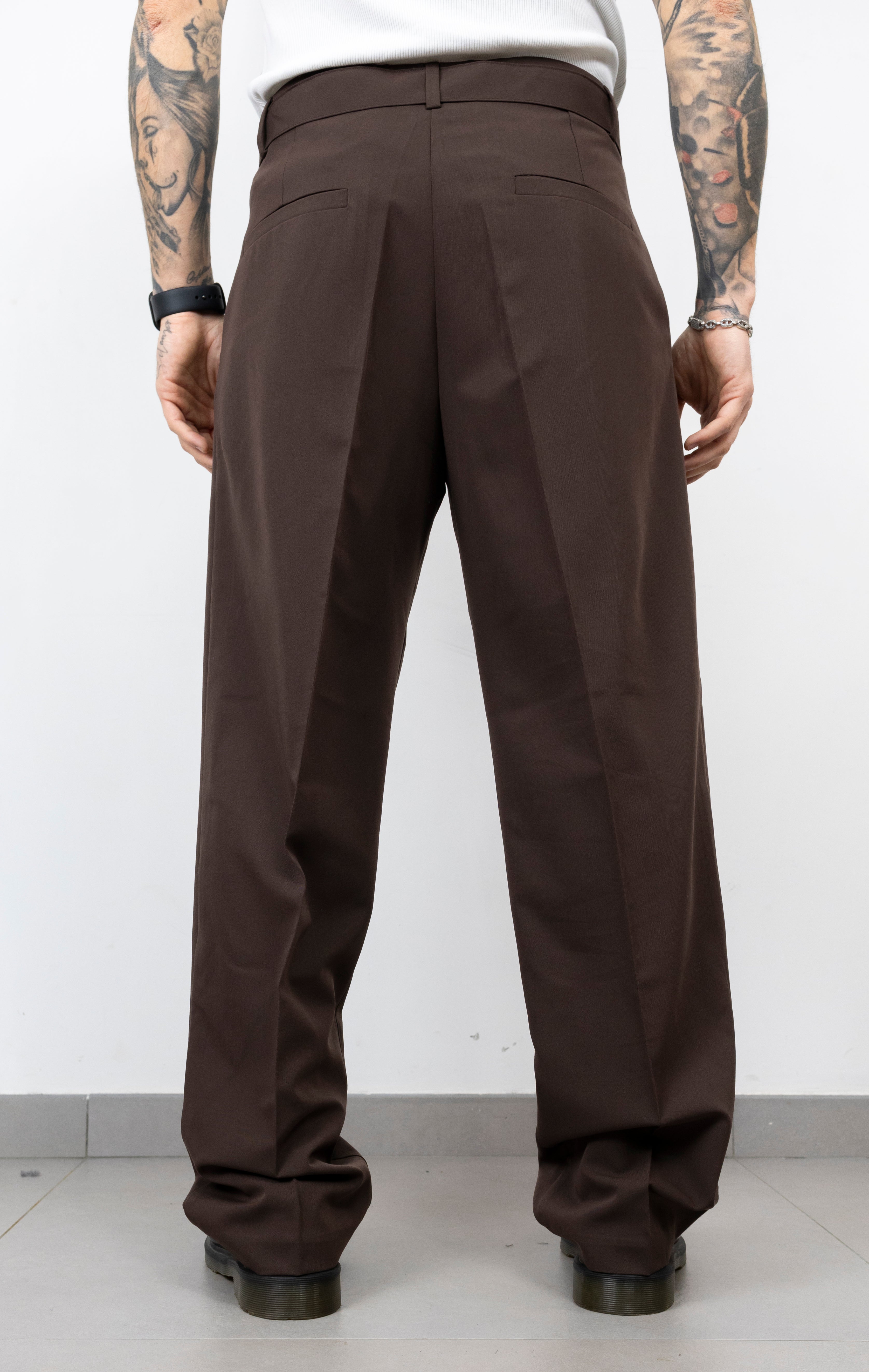 Pant elegant belt new