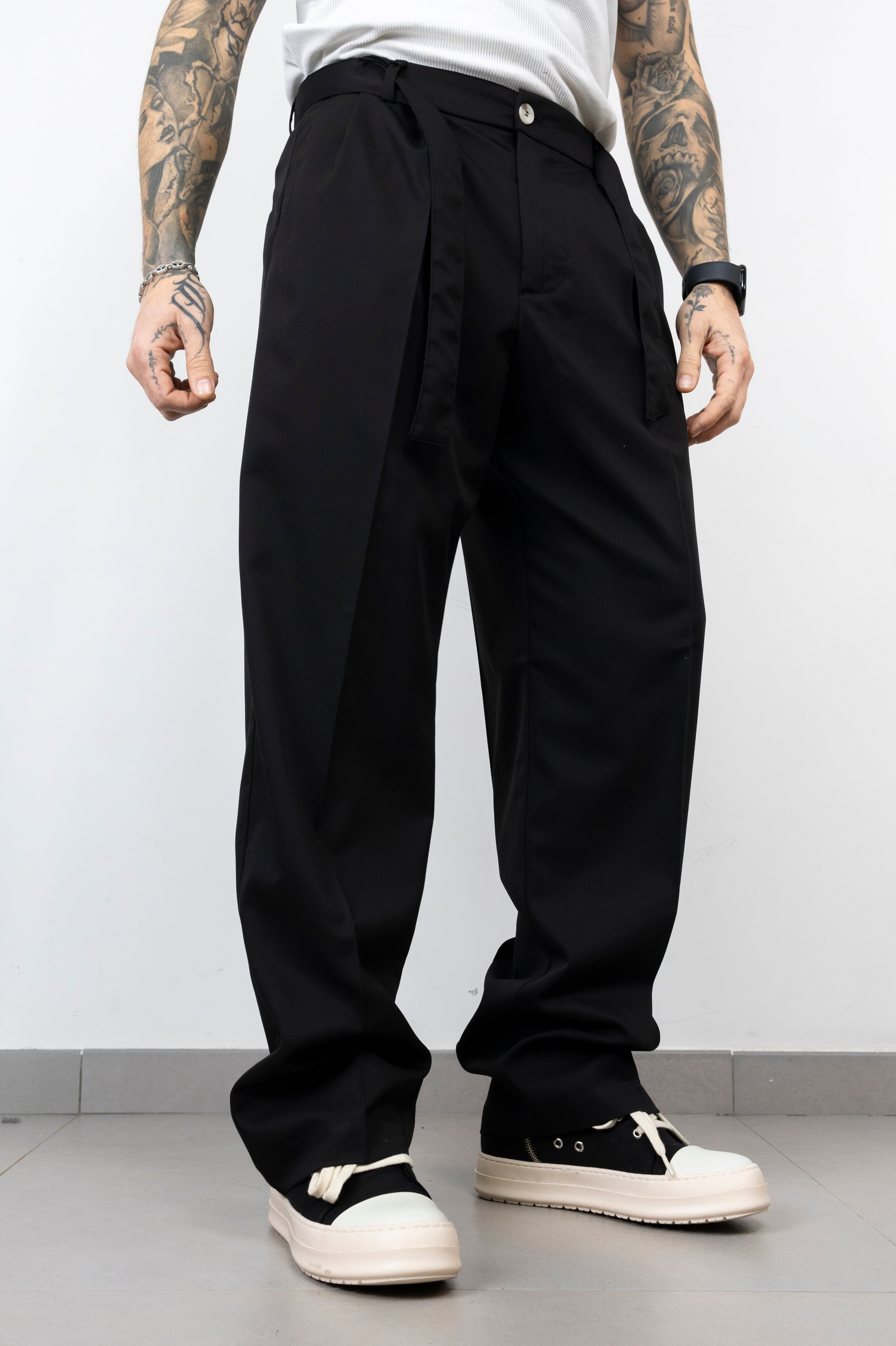 Pant elegant belt new