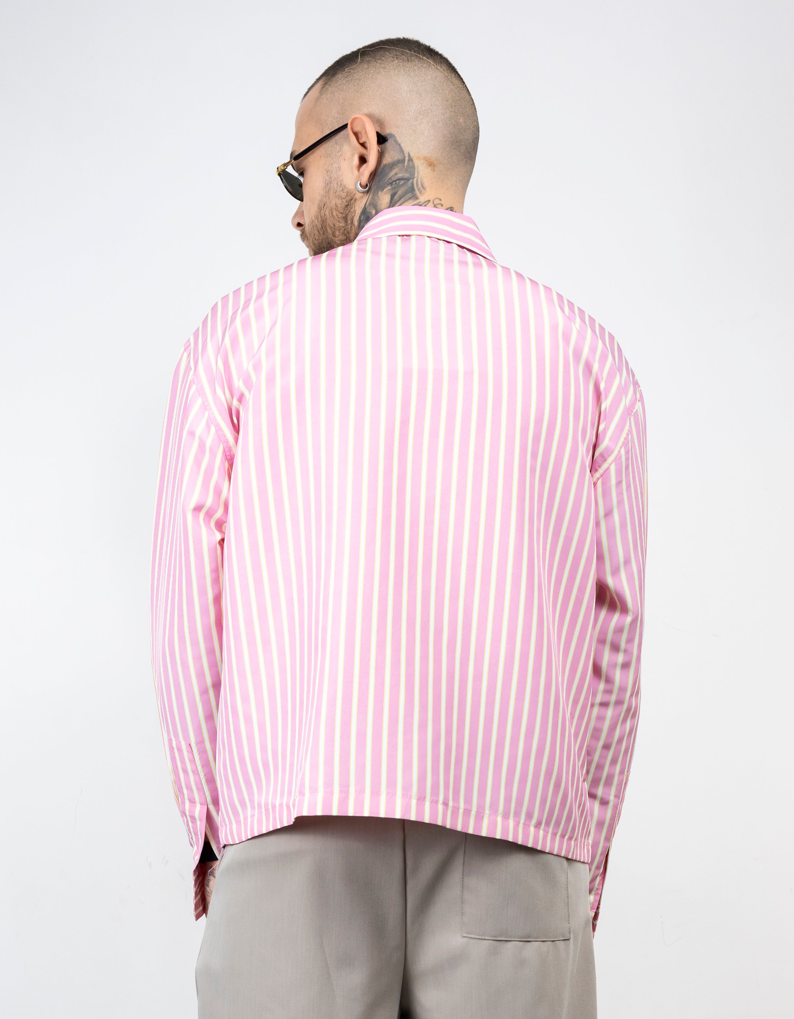 Camicia righe bicolor ML