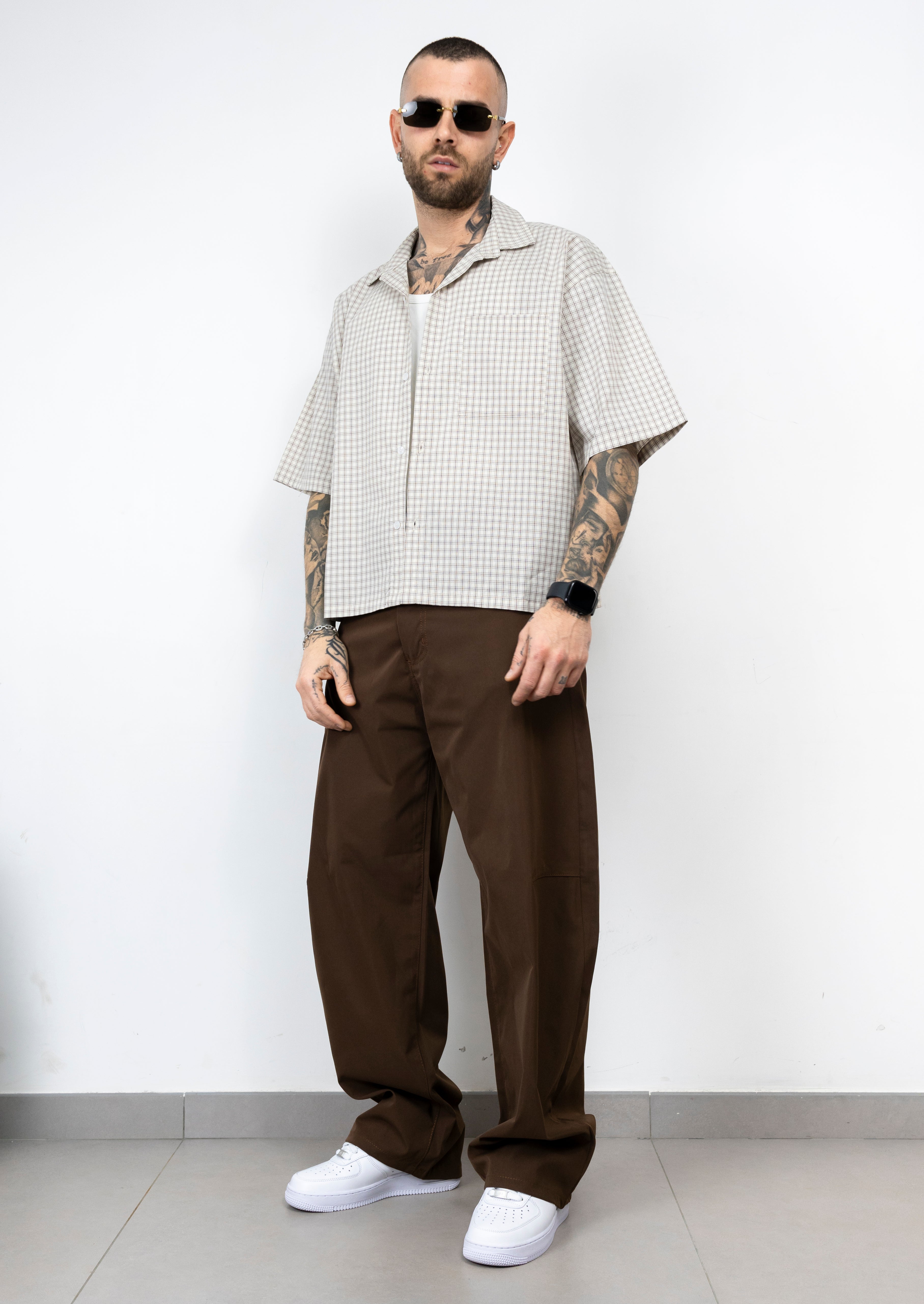 Camicia quadretti just