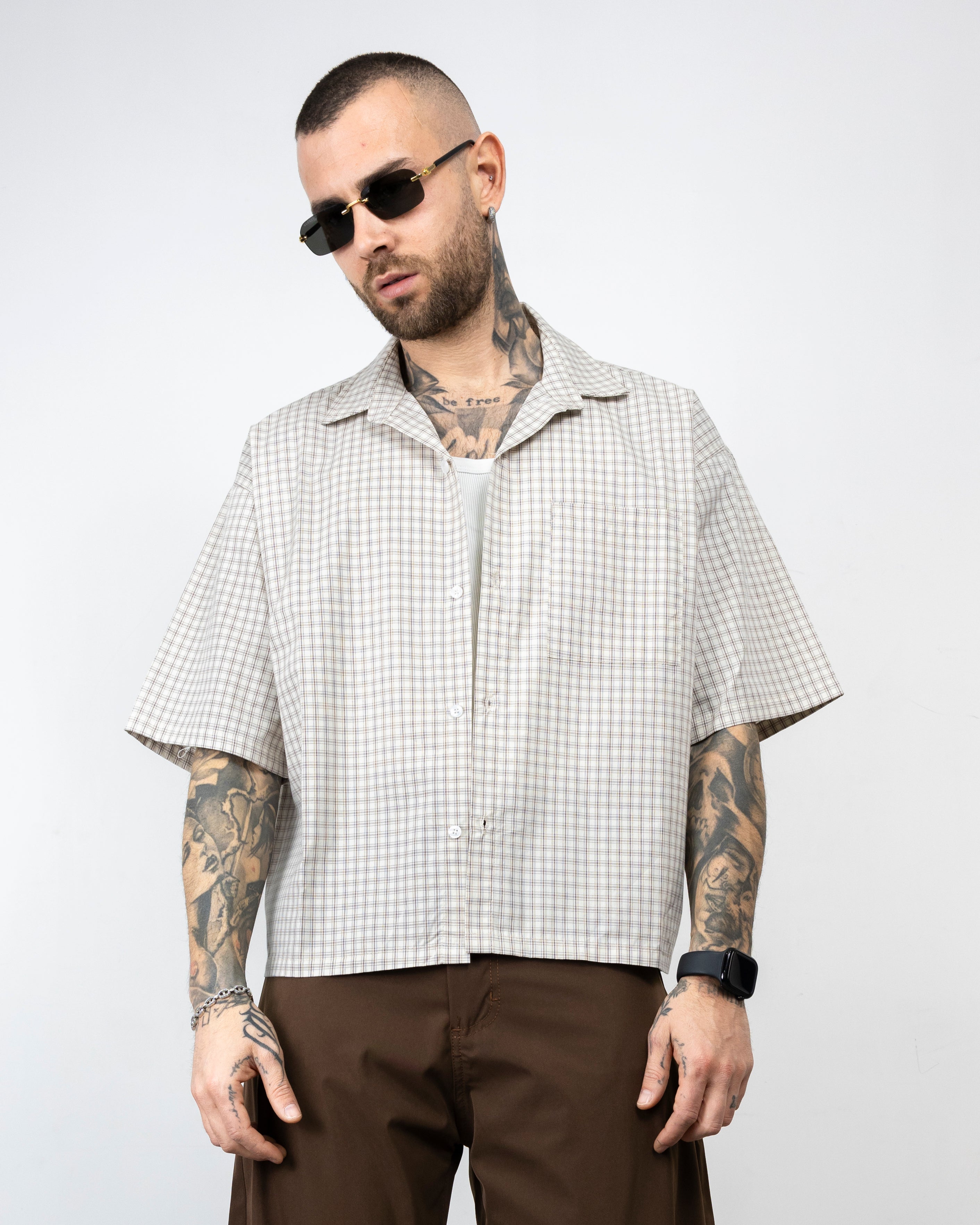 Camicia quadretti just