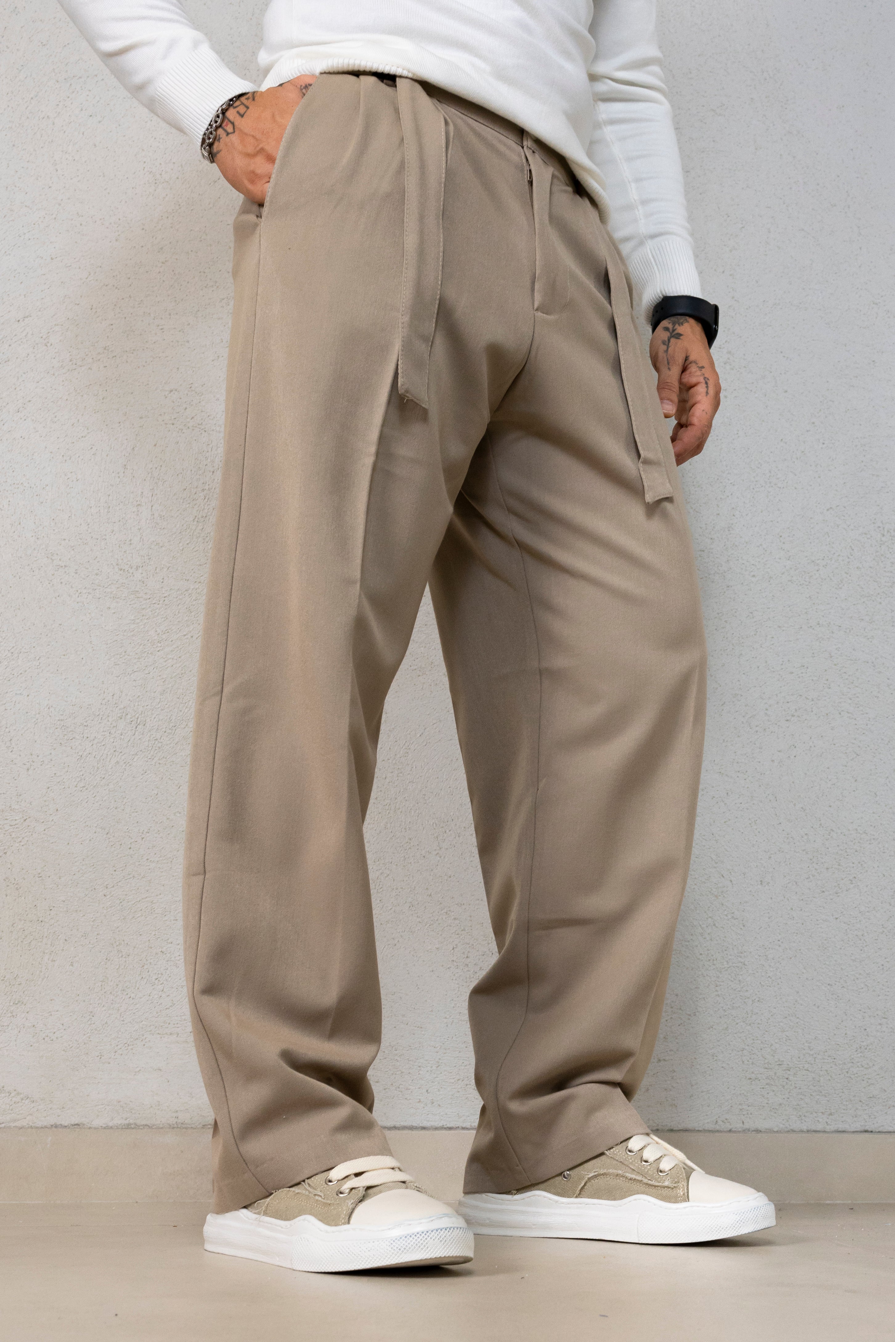 Pantalone Tailored Relaxed Fit