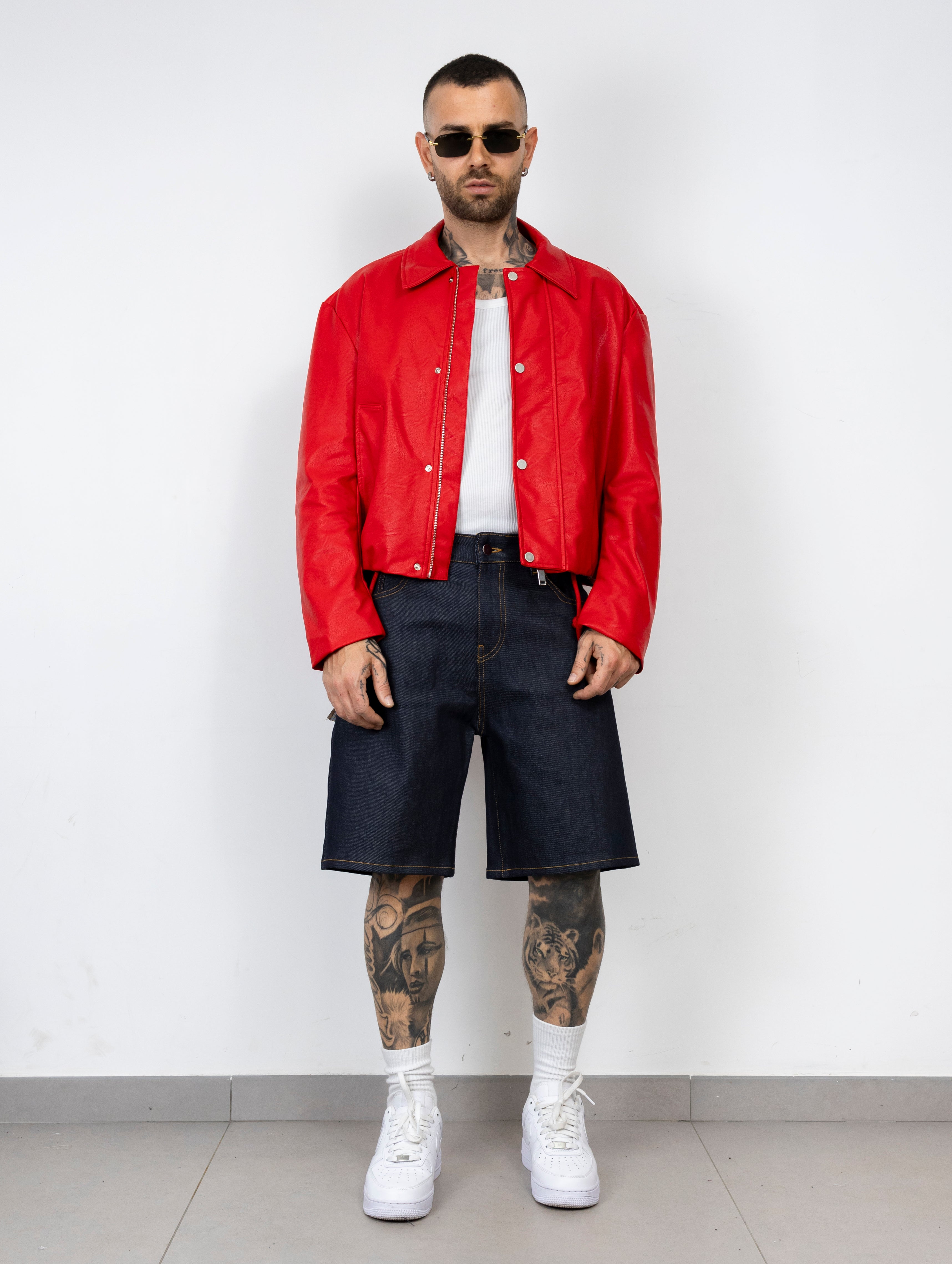 Bomber crop skin empty