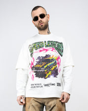 T-shirt double sleeve car