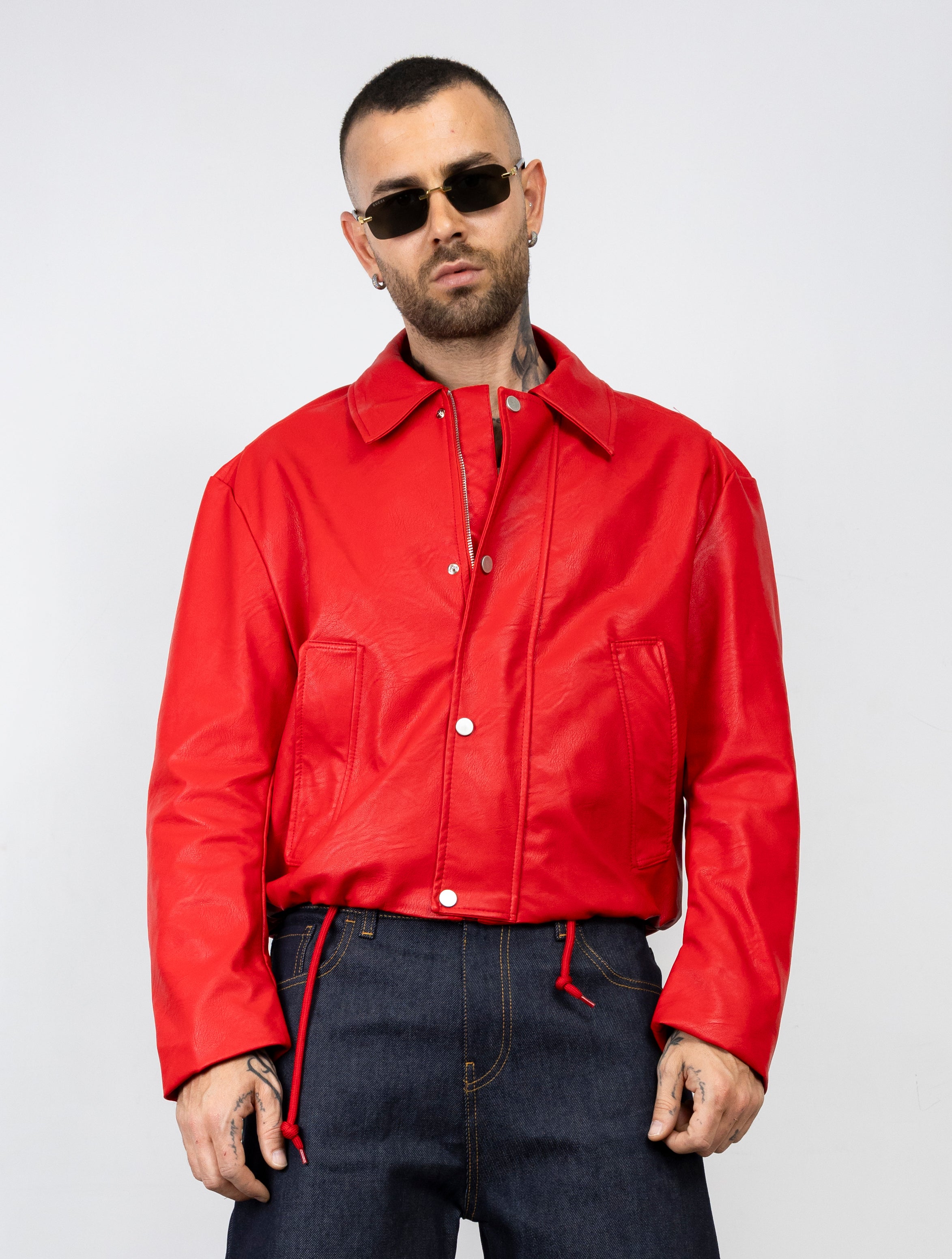 Bomber crop skin empty