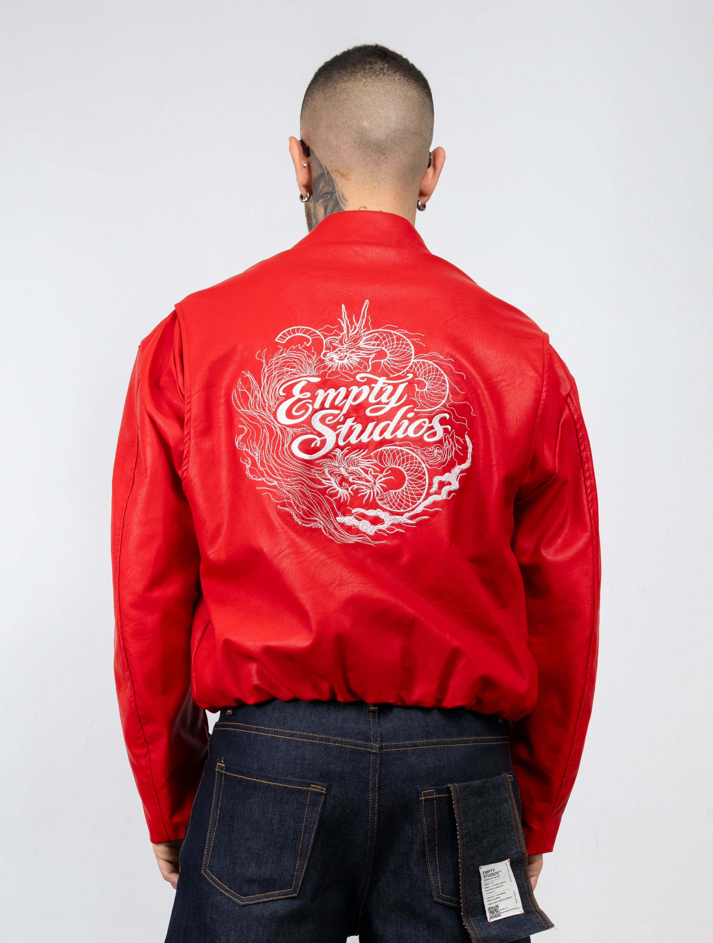 Bomber crop skin empty