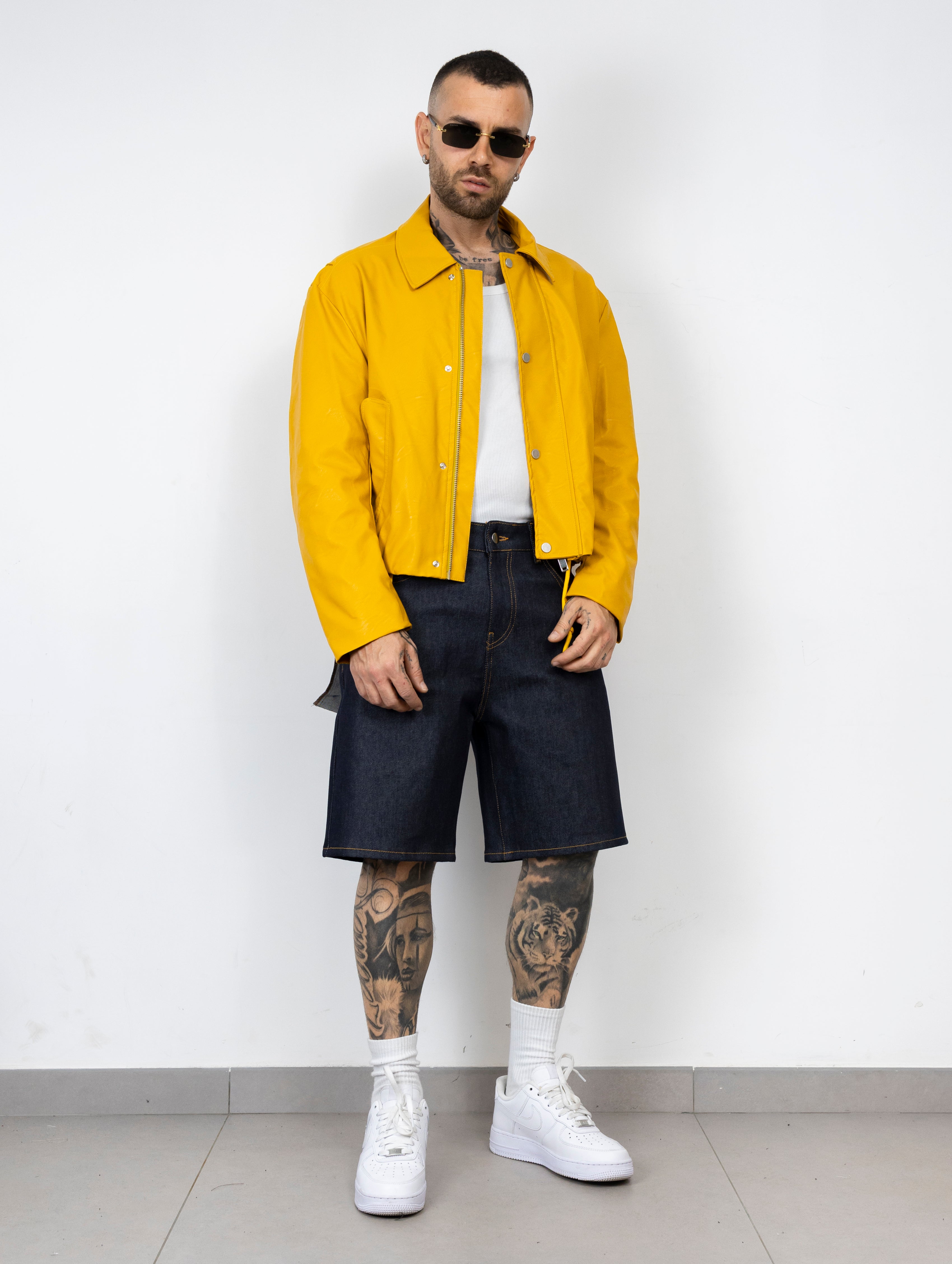 Bomber crop skin empty
