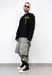 T-shirt croce gialla