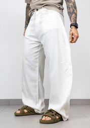 Pant classic simil lino