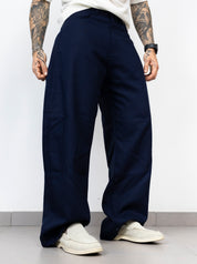 Pant classic simil lino