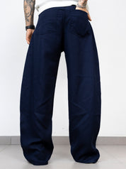 Pant classic simil lino