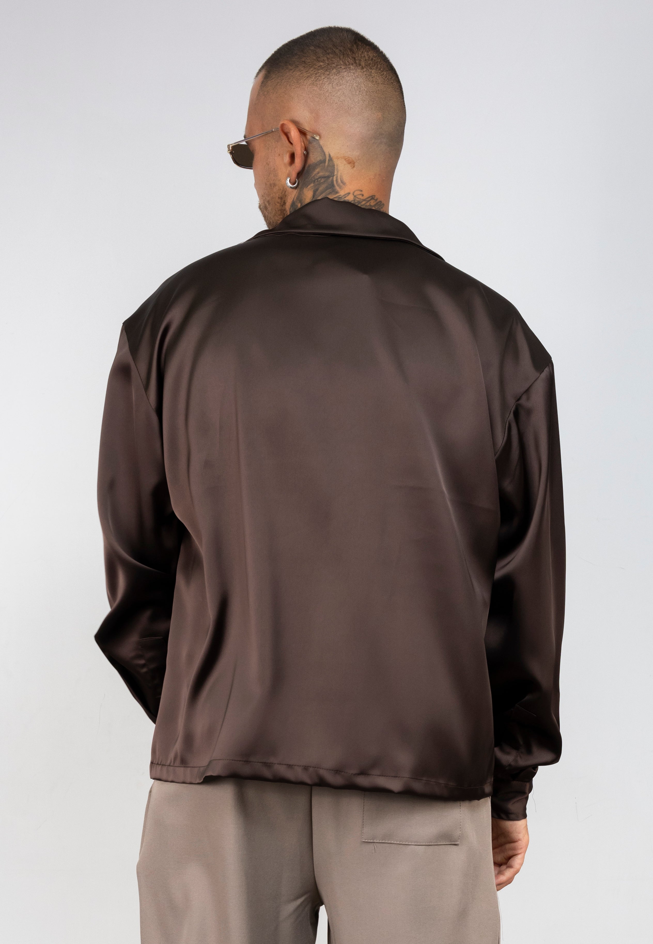 Camicia Satin Oversize