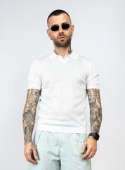 Polo scollo a "V"