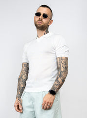 Polo scollo a "V"