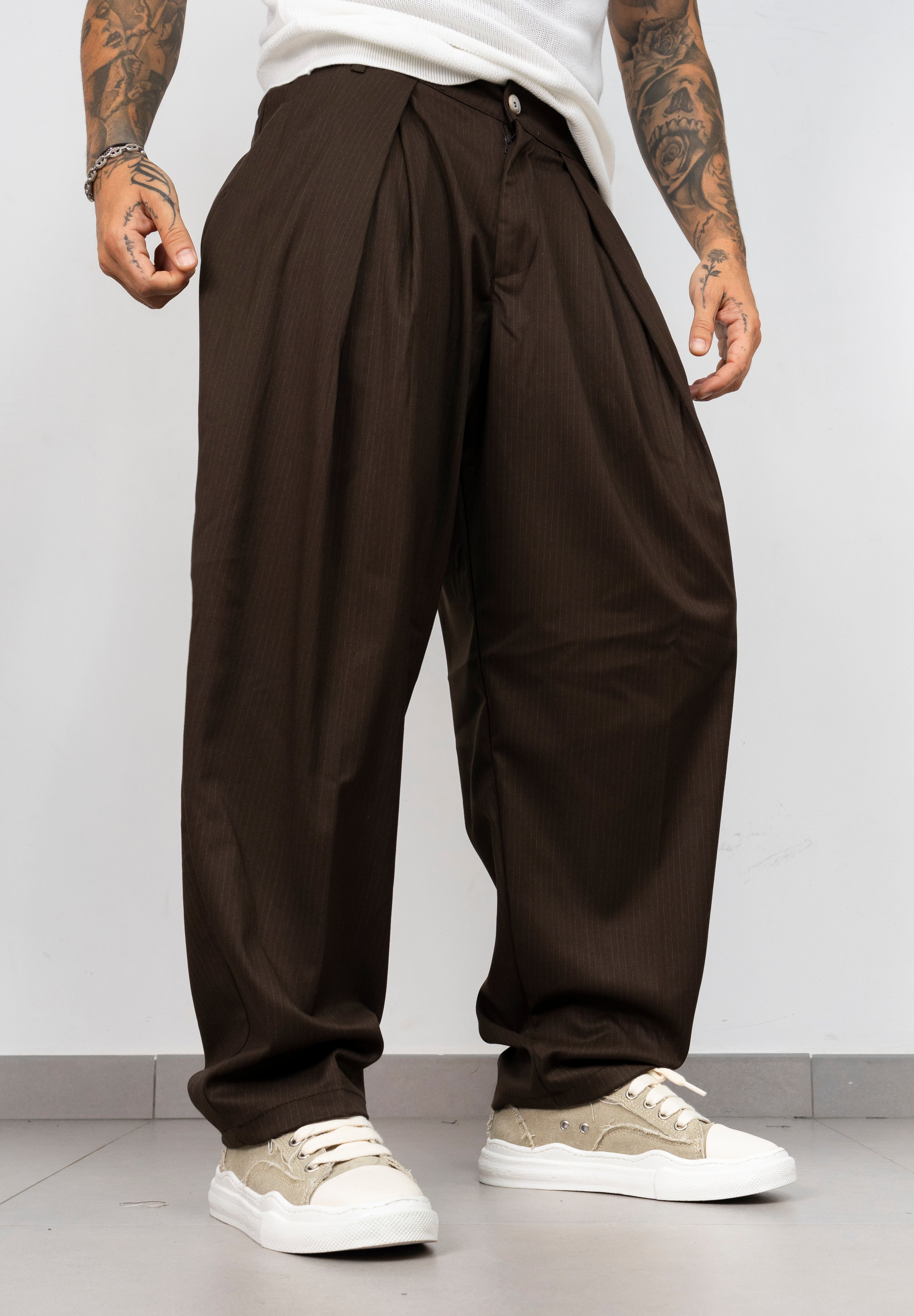Pant Gessato Pinces