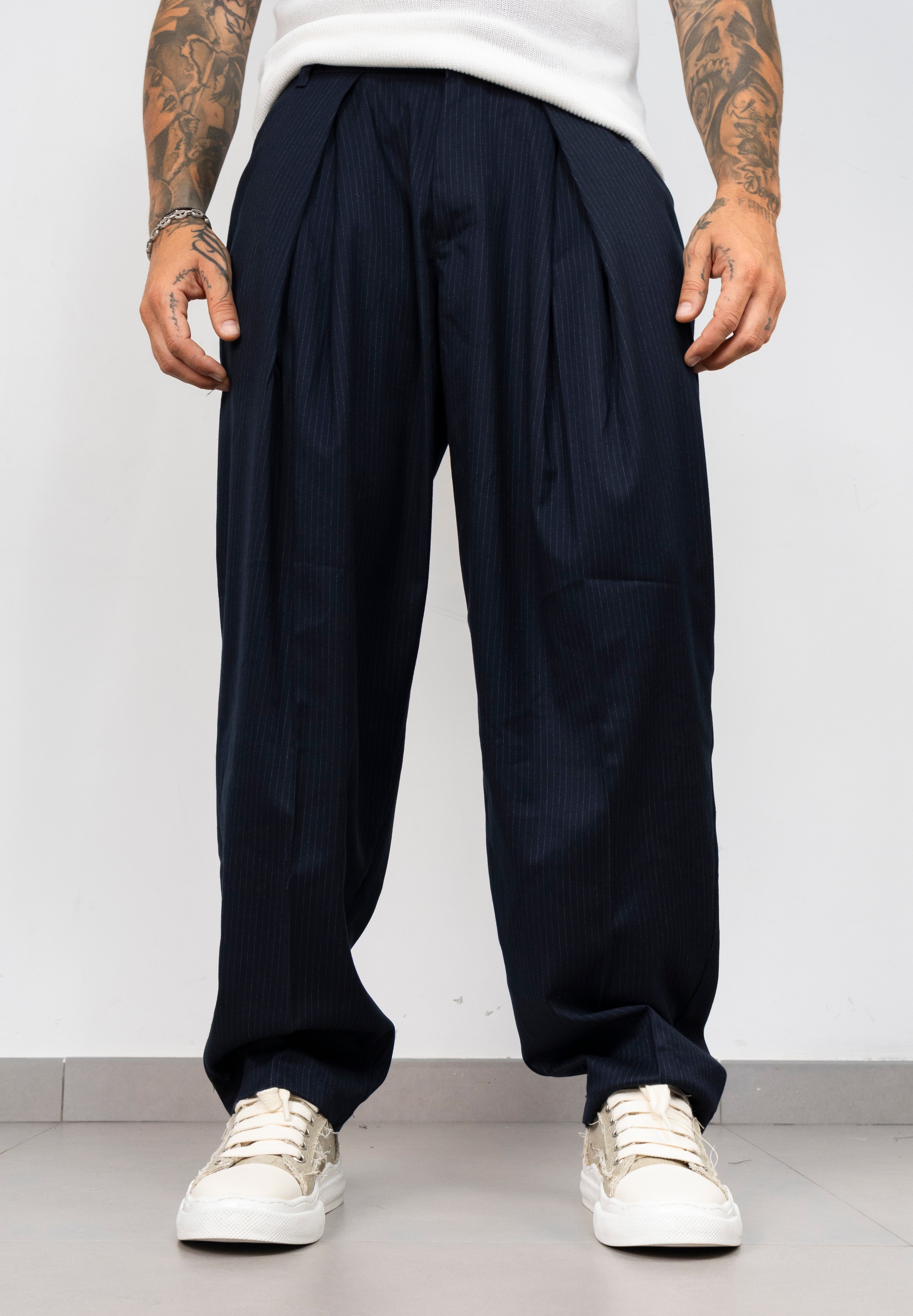 Pant Gessato Pinces
