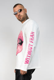 Long Sleeve Pink Mouth